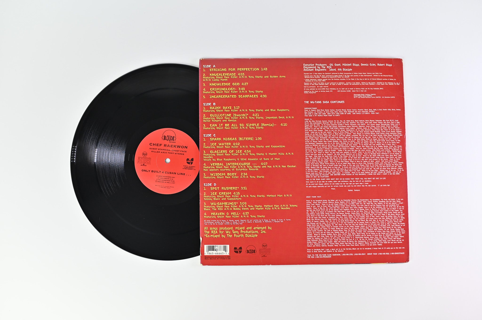 Raekwon - Only Built 4 Cuban Linx... on Loud Records