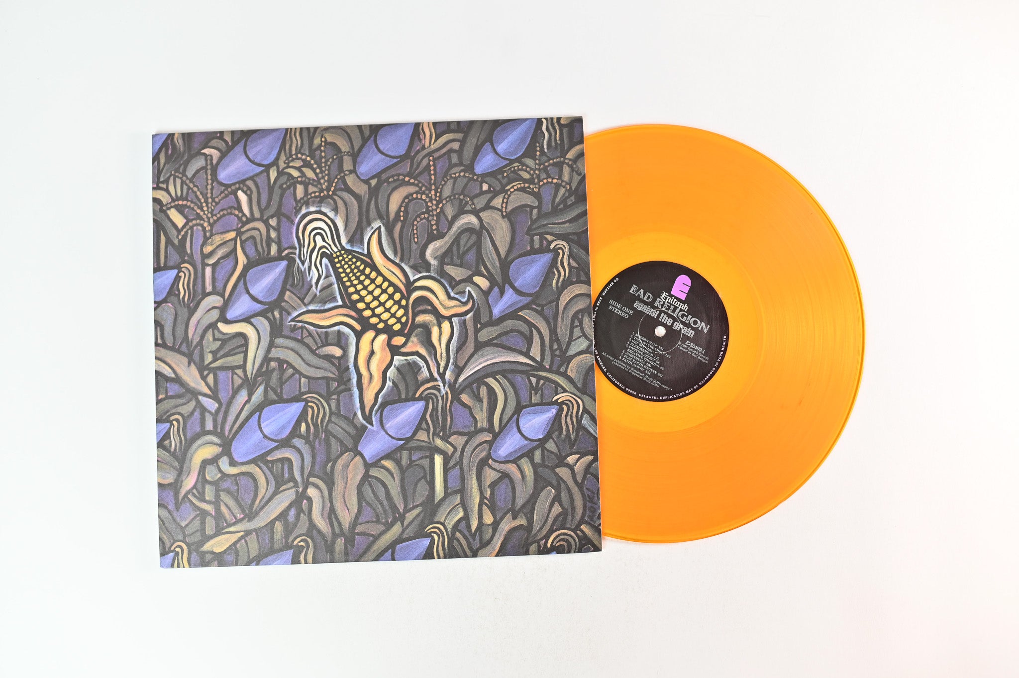 Bad Religion - Against The Grain on Epitaph RSD 2014 Ltd Orange Vinyl