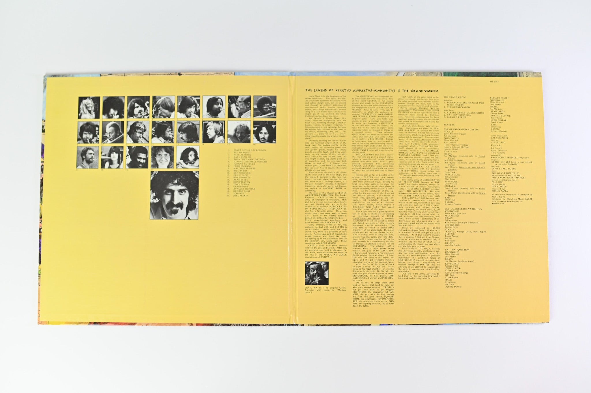 The Mothers - The Grand Wazoo on Reprise