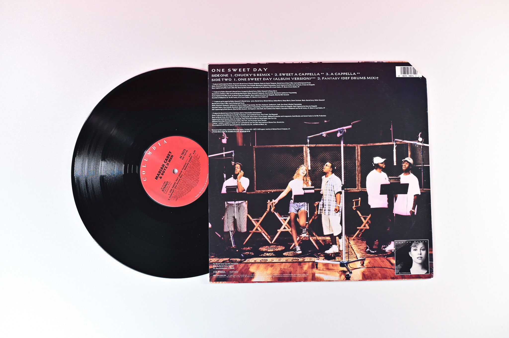 Mariah Carey & Boyz II Men - One Sweet Day on Columbia 12" Single