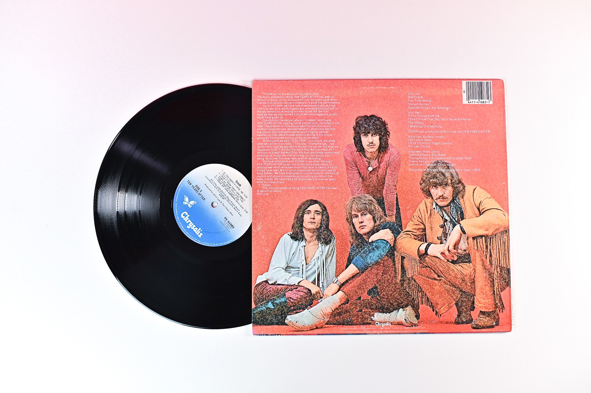 Ten Years After - Ssssh. on Chrysalis