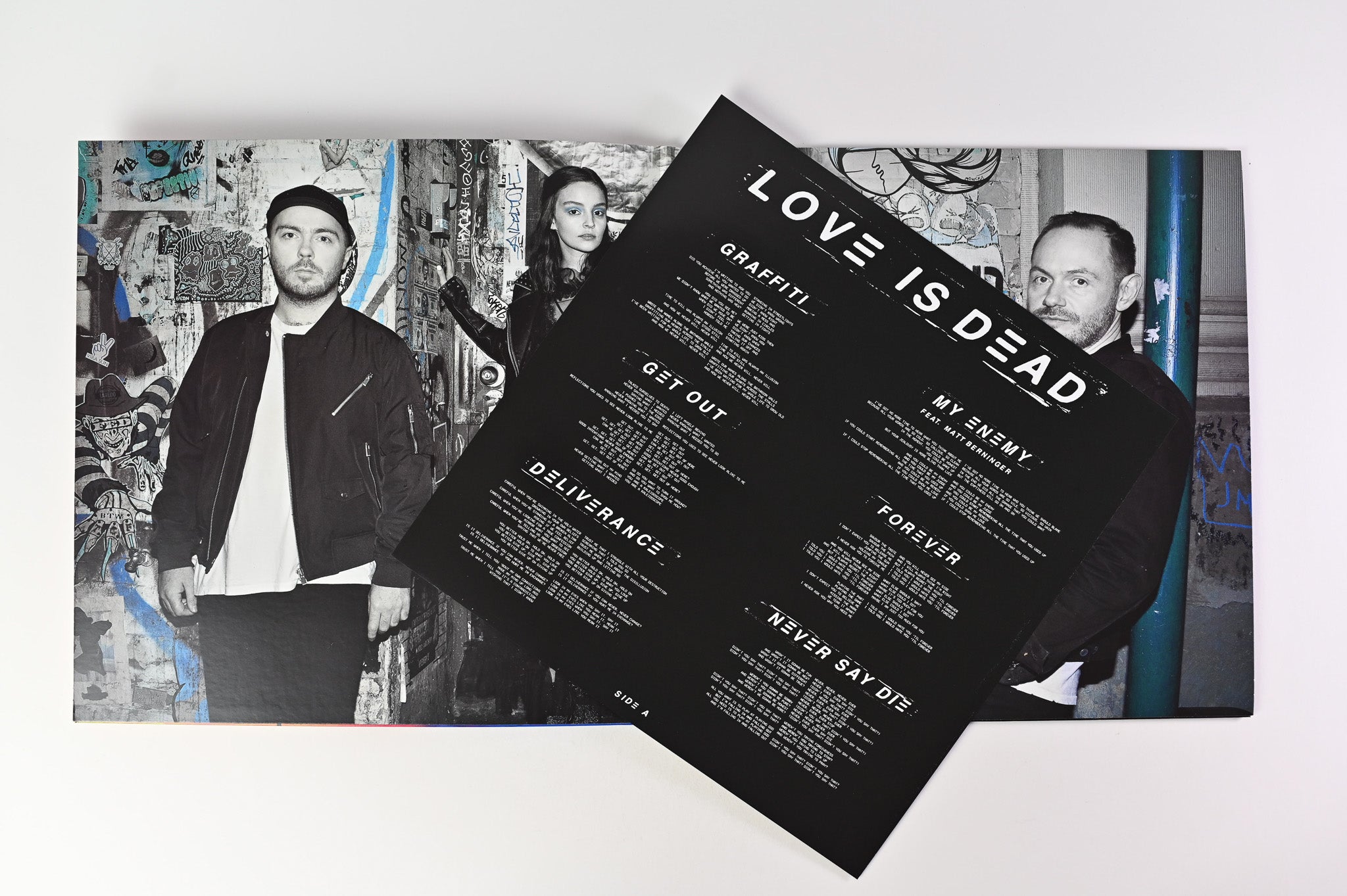 Chvrches - Love Is Dead on Virgin EMI Blue Translucent Vinyl