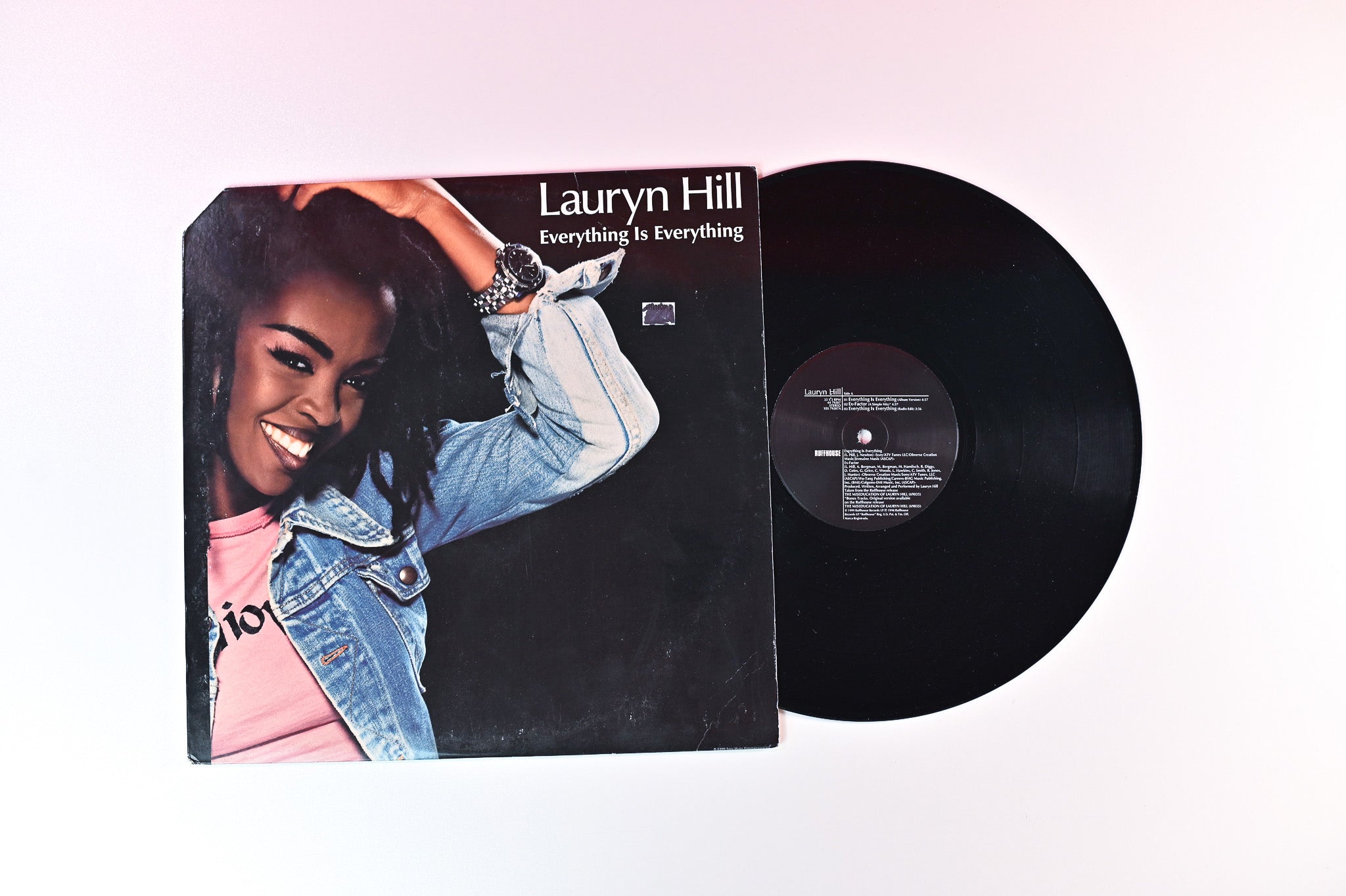 Lauryn Hill - Everything Is Everything on Ruffhouse Records 12" Single