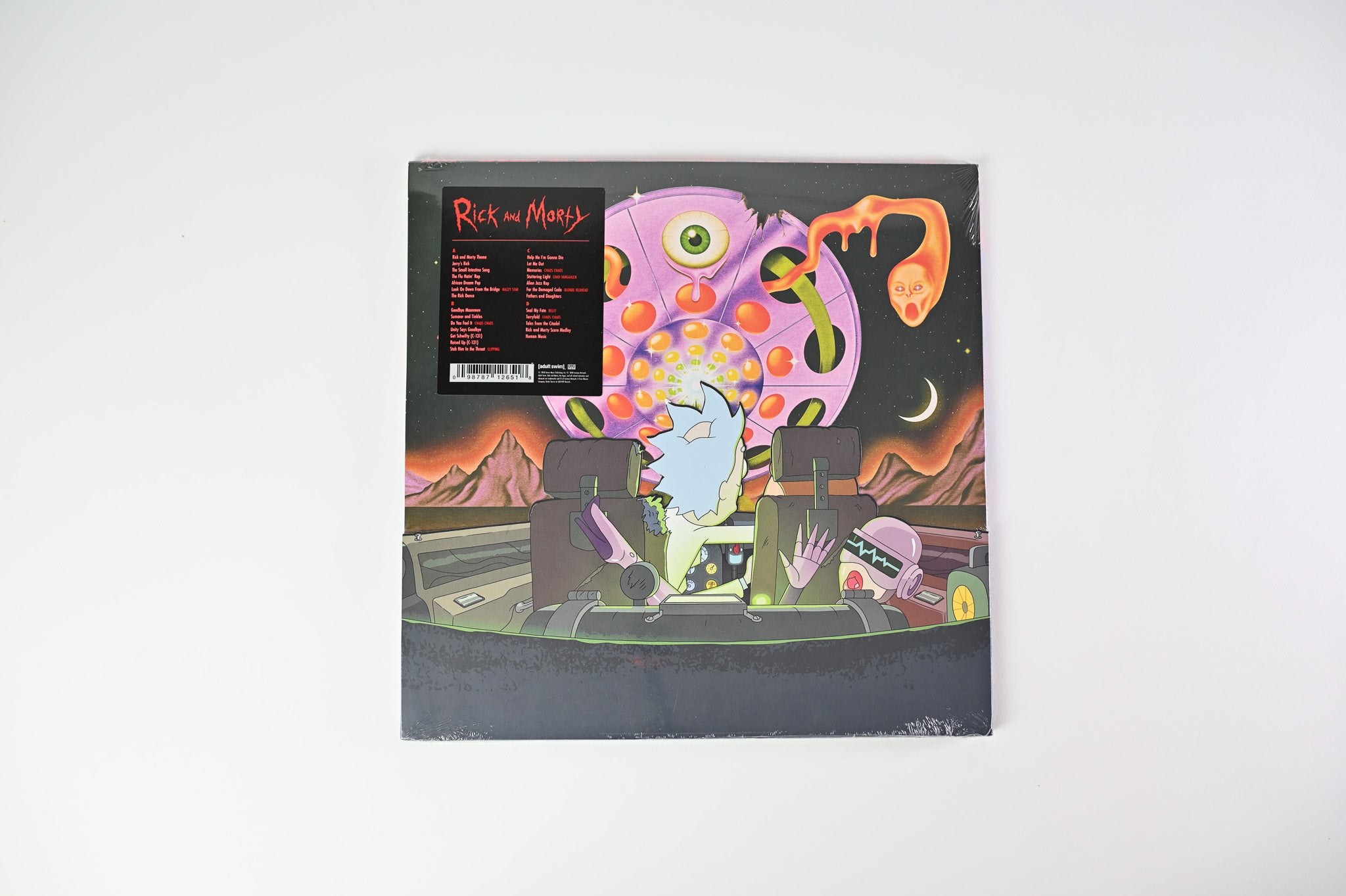 Various - The Rick And Morty Soundtrack on Sub Pop SEALED Dark Green & Light Blue Vinyl