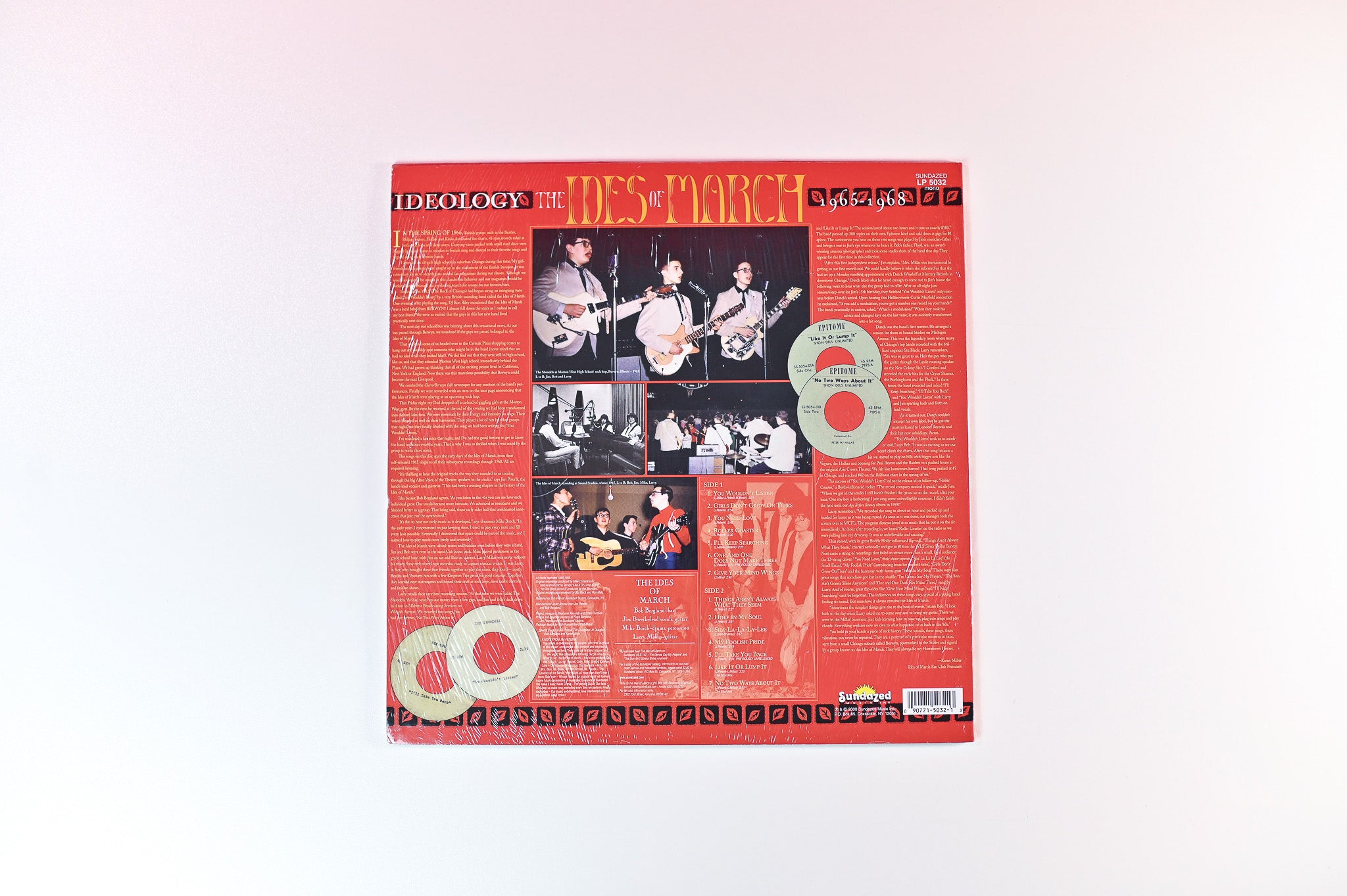 The Ides Of March - Ideology 1965-1968 on Sundazed Music - Sealed