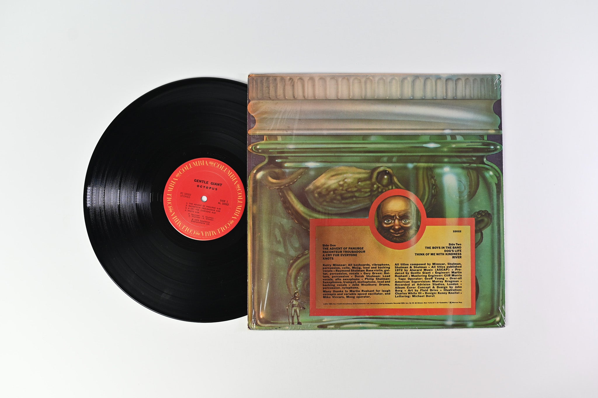 Gentle Giant - Octopus on Columbia Reissue