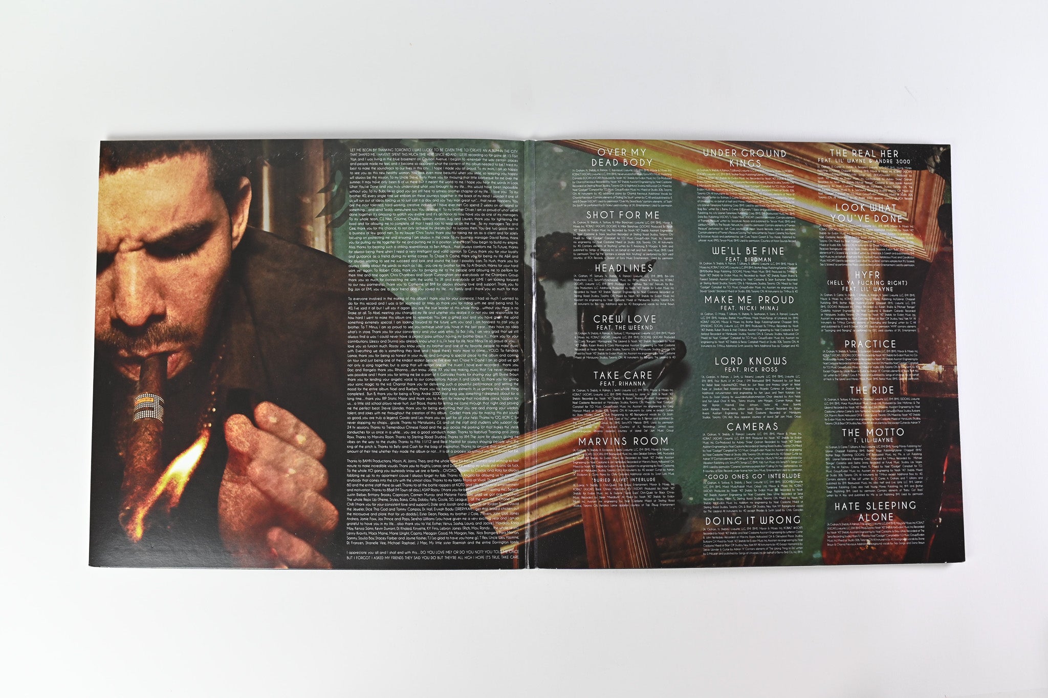 Drake - Take Care Reissue on Cash Money/Universal Republic Records