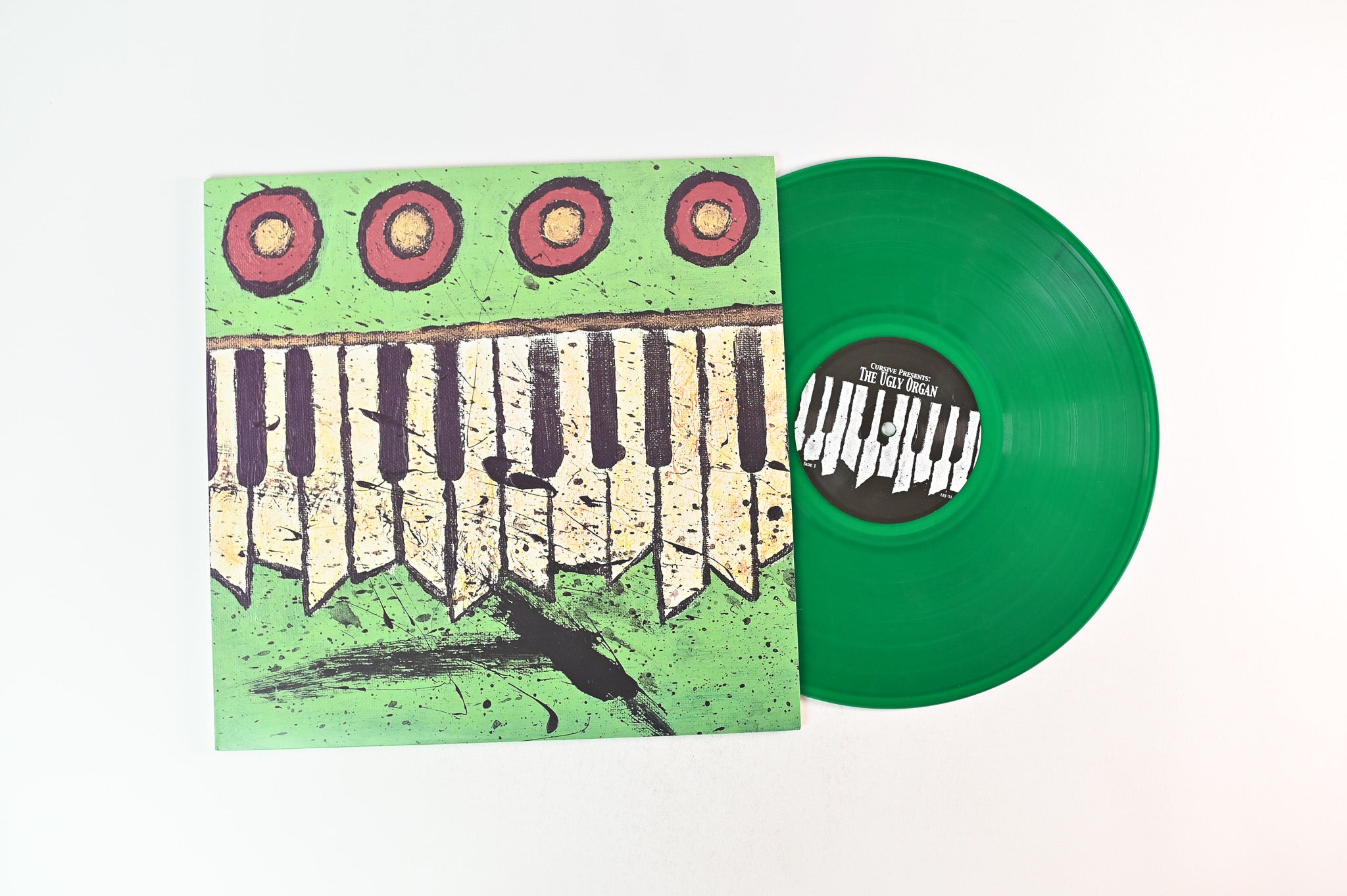 Cursive - The Ugly Organ on Saddle Creek Green Translucent Reissue
