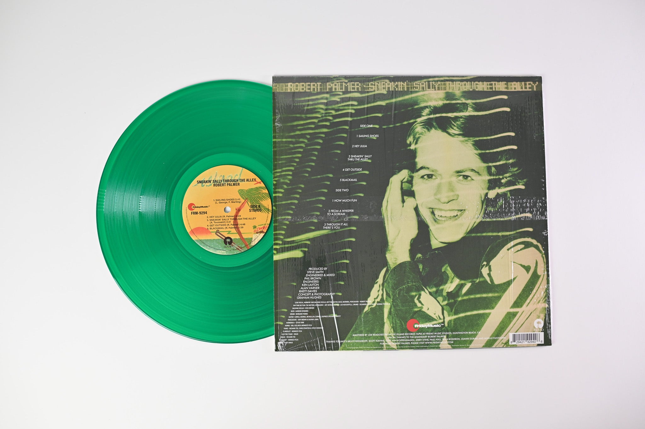Robert Palmer - Sneakin' Sally Through The Alley on Friday Music/Island Records RSD Reissue on Green Vinyl