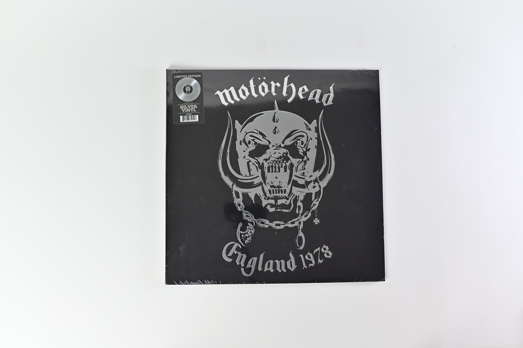 Motörhead - England 1978 SEALED Reissue on Cleopatra Silver Vinyl