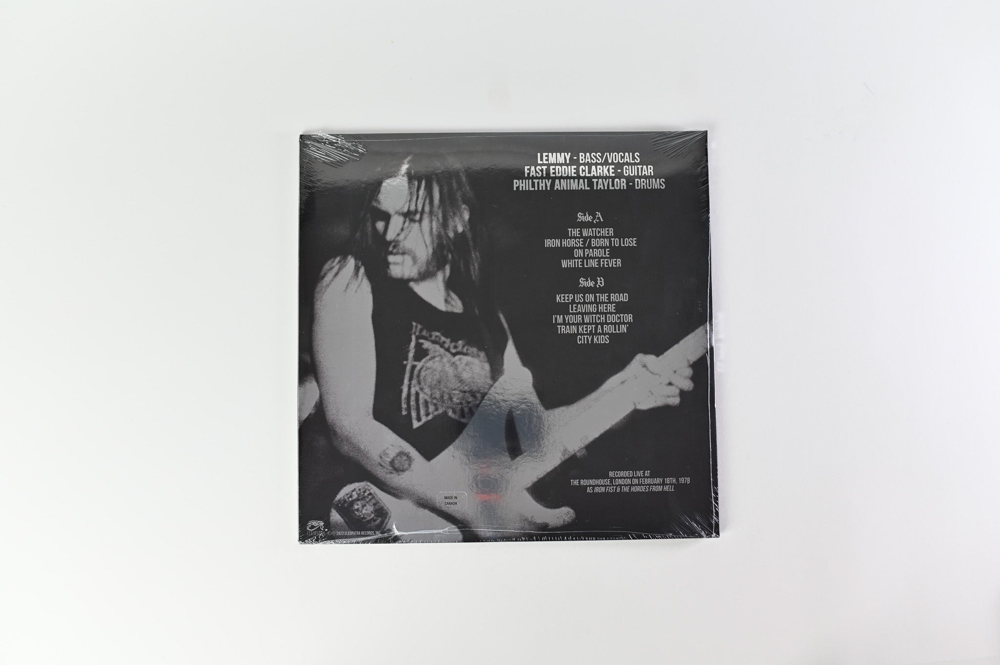 Motörhead - England 1978 SEALED Reissue on Cleopatra Silver Vinyl