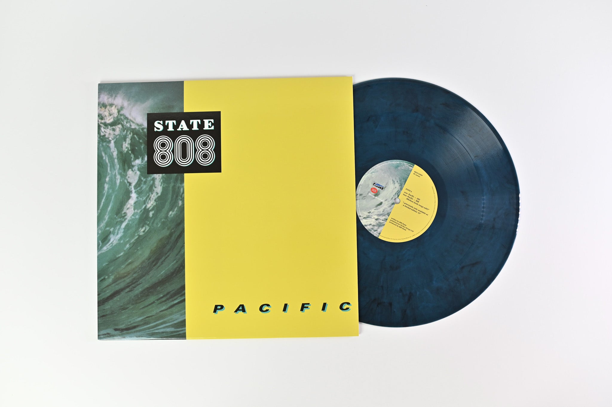 808 State - Pacific Music on Vinyl RSD 2016 Ltd Numbered Blue & Black Mixed Expanded Edition Reissue