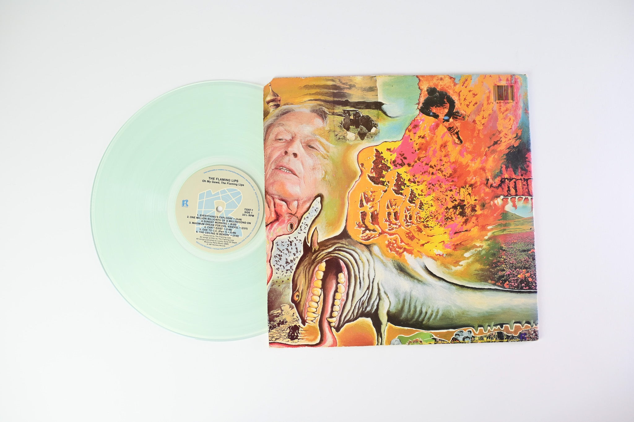 The Flaming Lips - Oh My Gawd!!!...The Flaming Lips on Restless Records Clear Vinyl