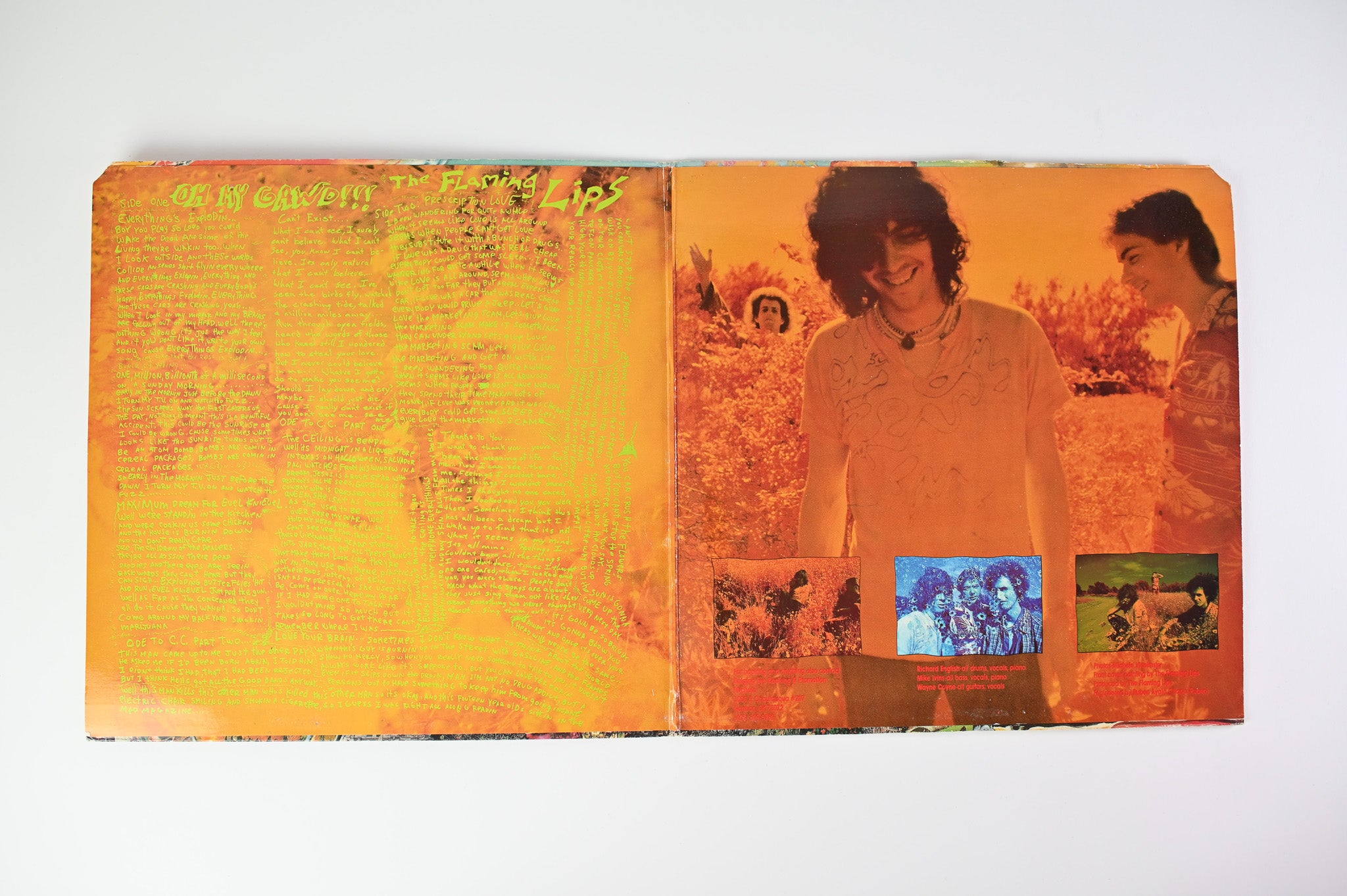 The Flaming Lips - Oh My Gawd!!!...The Flaming Lips on Restless Records Clear Vinyl