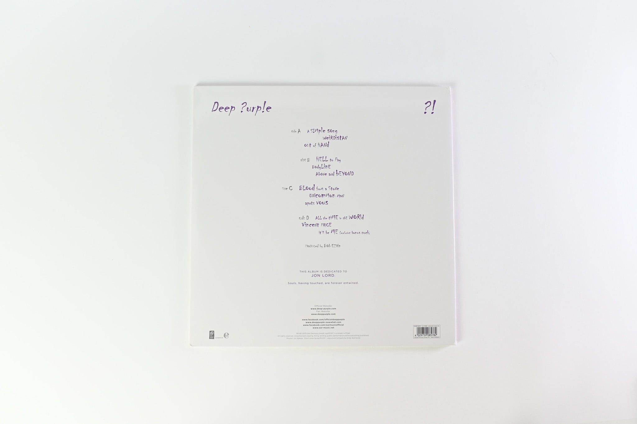 Deep Purple - Now What?! SEALED on Ear Music