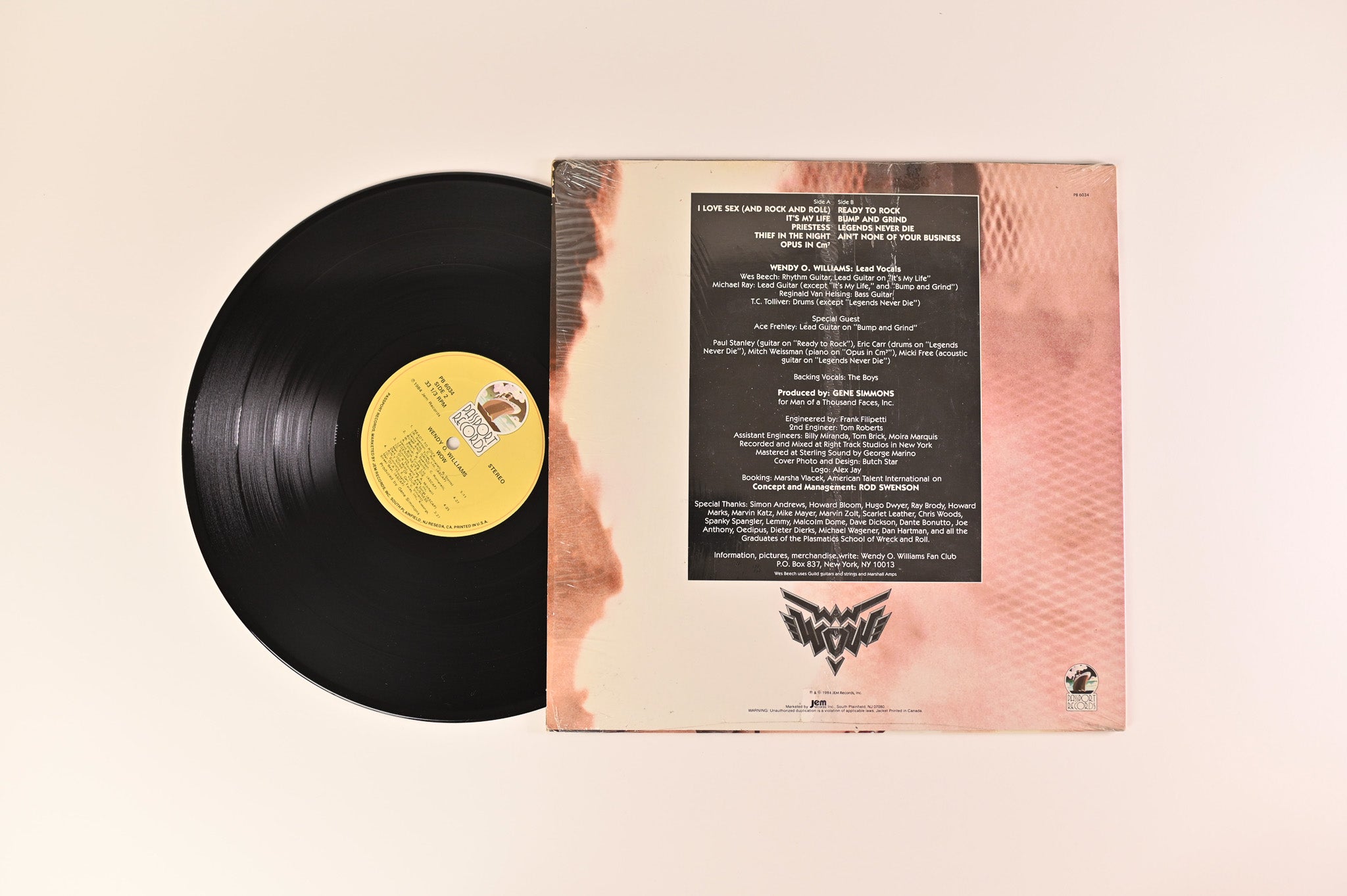 Wendy O. Williams - WOW on Passport