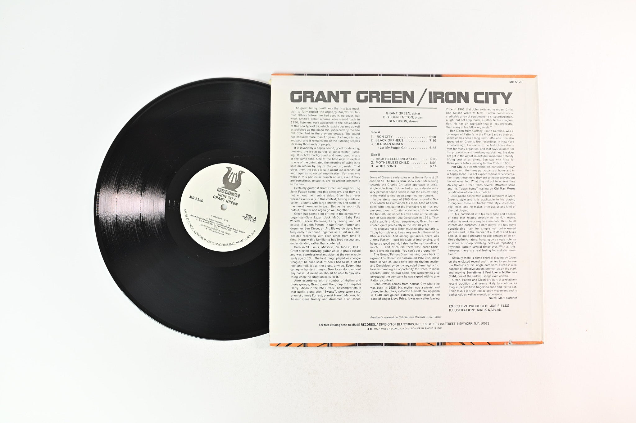 Grant Green - Iron City on Muse Promo Reissue