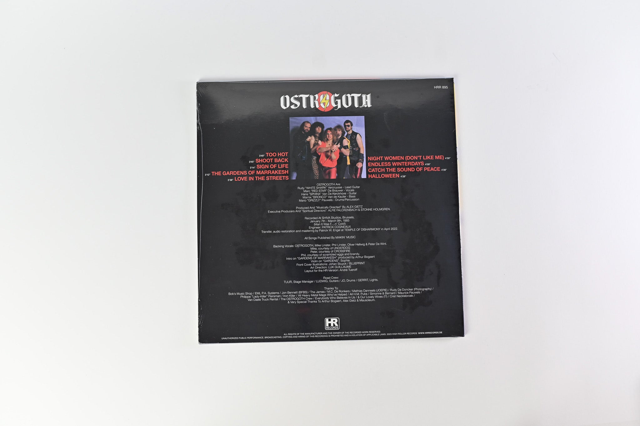 Ostrogoth - Too Hot SEALED Reissue on High Roller Records