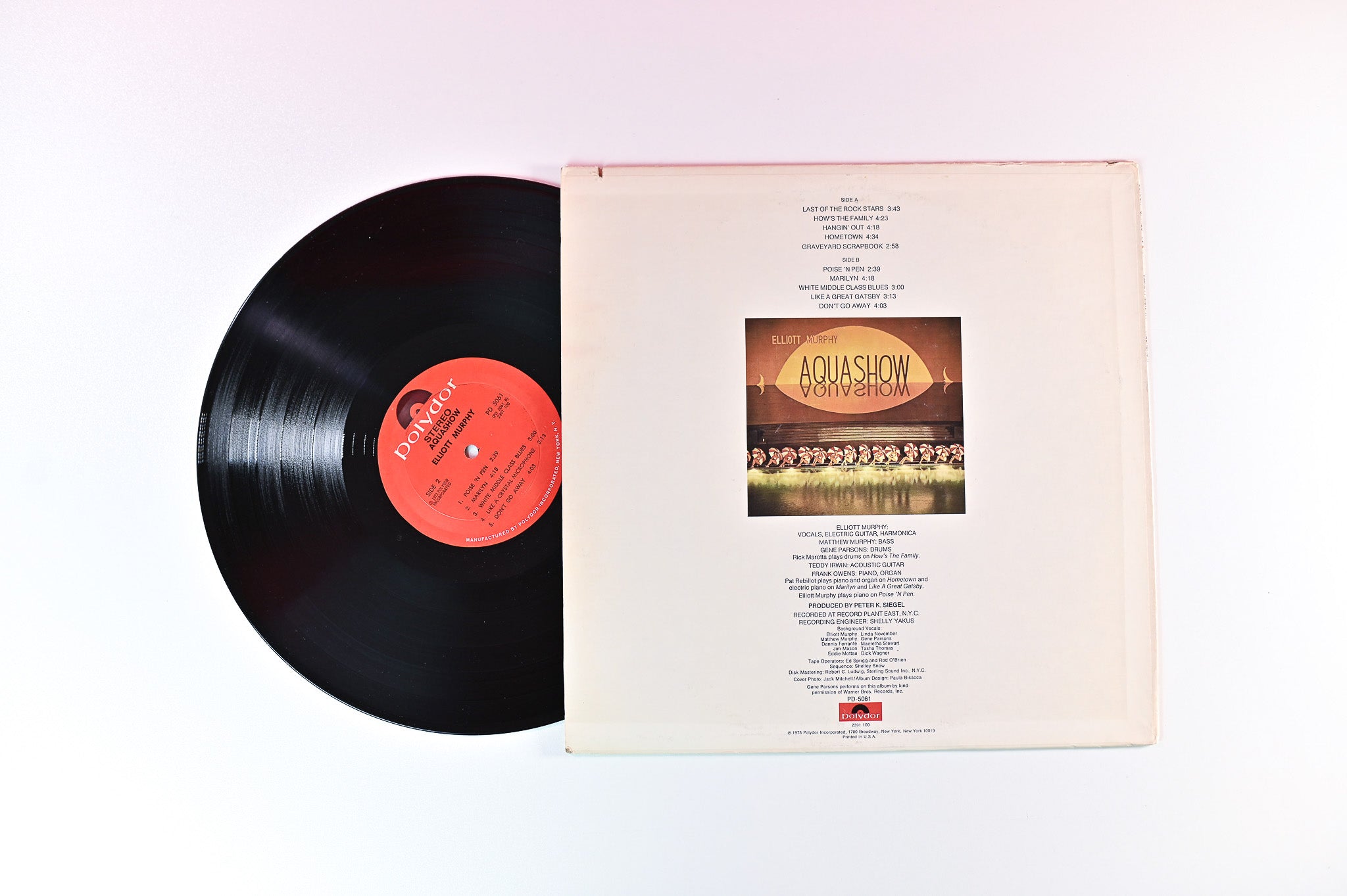 Elliott Murphy - Aquashow on Polydor