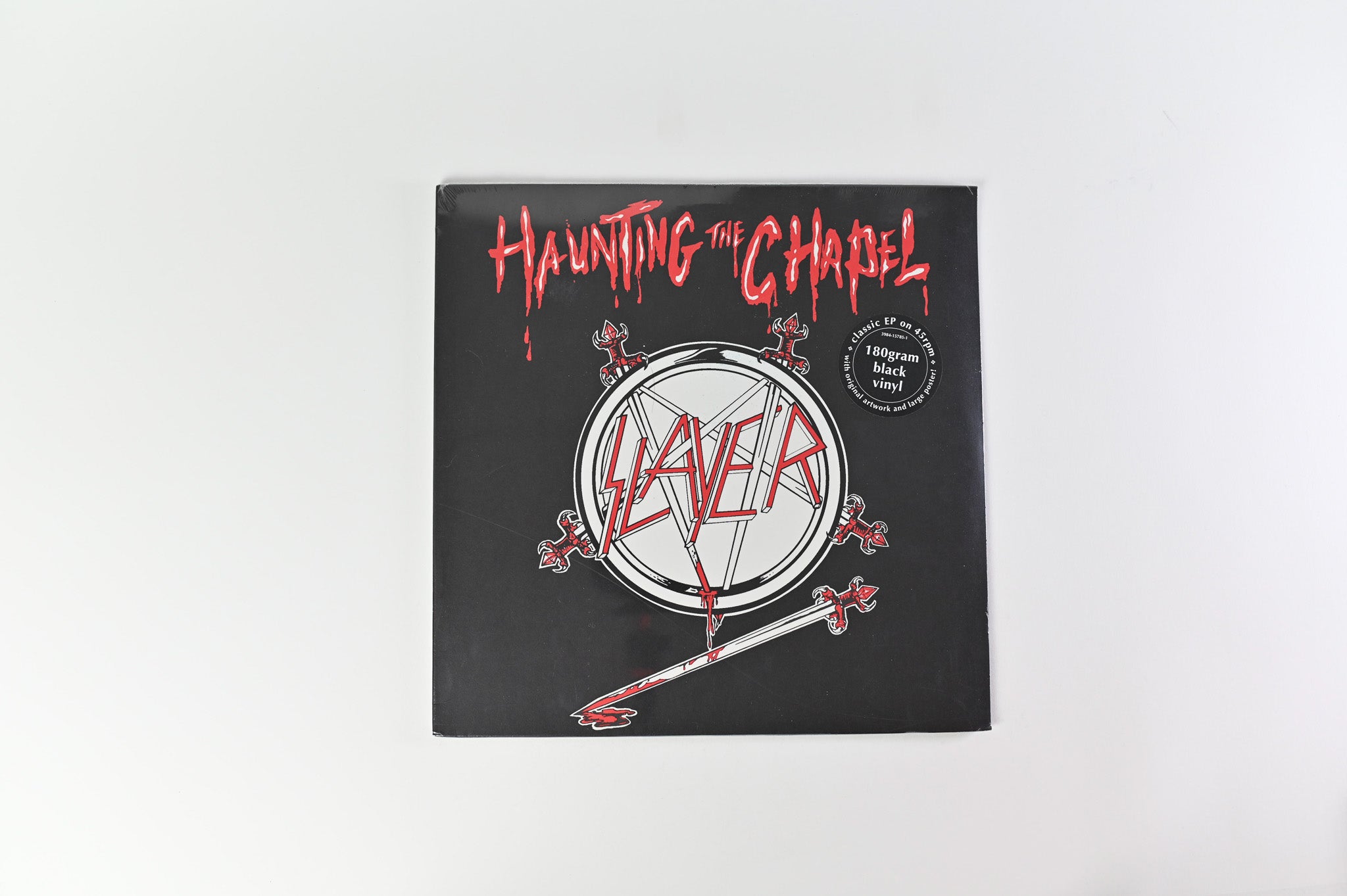Slayer - Haunting The Chapel SEALED Reissue on Metal Blade Records 45 RPM