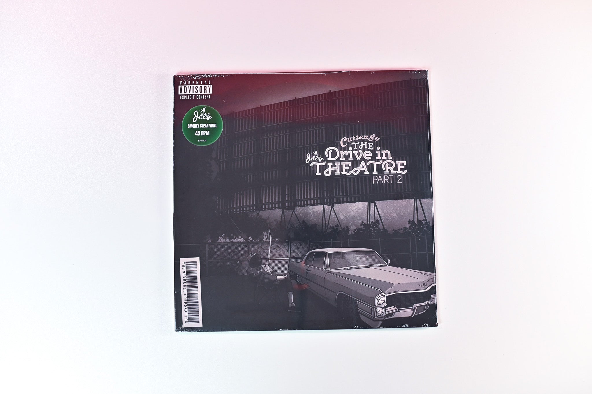 Curren$y - The Drive In Theatre Part 2 on Empire - Smokey Clear Vinyl Sealed