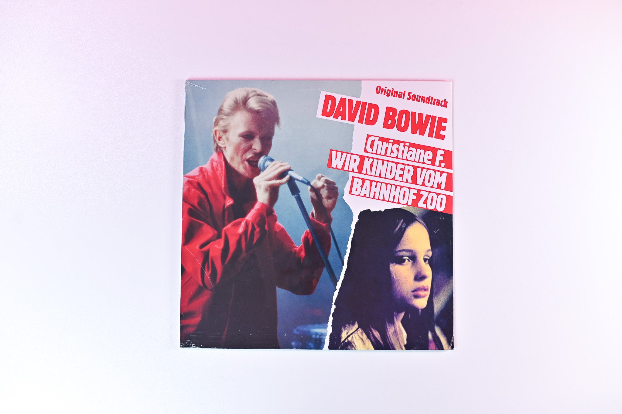 David Bowie - Christiane F. Wir Kinder Vom Bahnhof Zoo (Original Soundtrack) on Parlophone - Sealed Red Vinyl