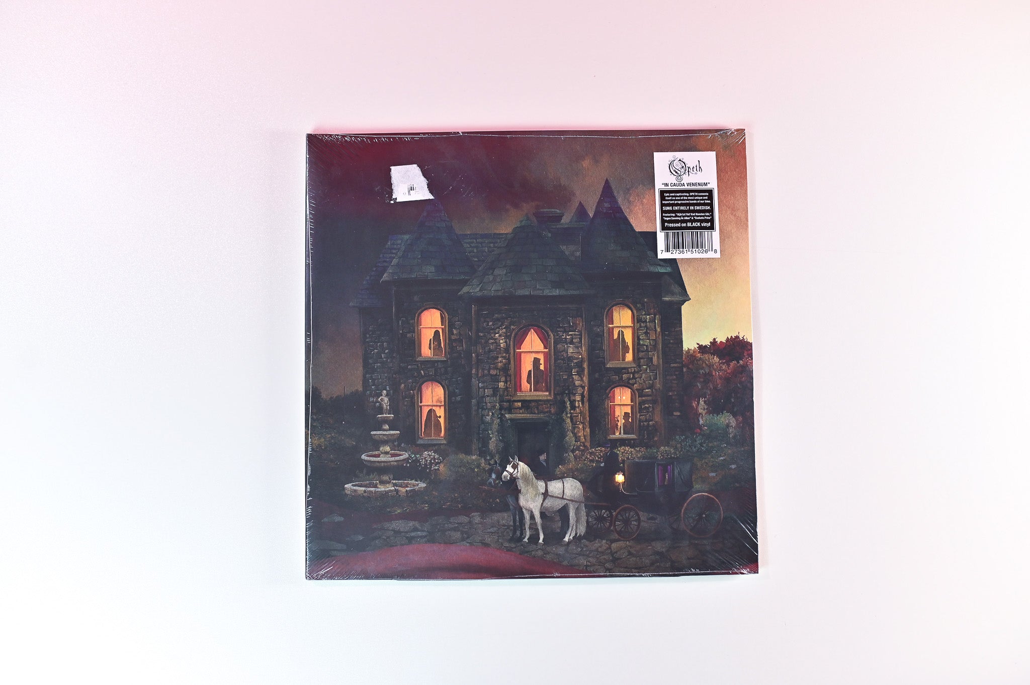 Opeth - In Cauda Venenum on Nuclear Blast - Sealed Vinyl - Swedish Version