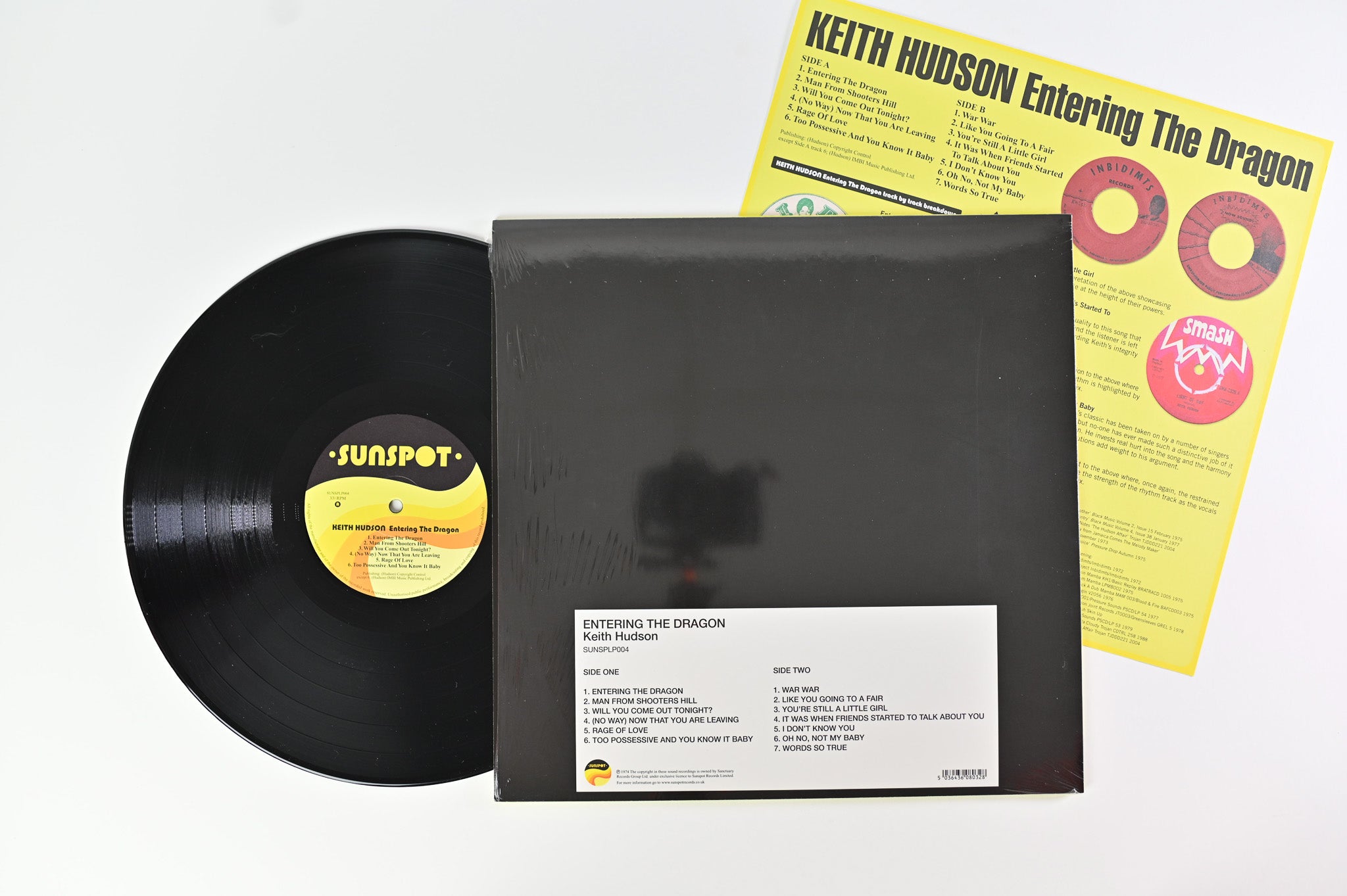 Keith Hudson - Entering The Dragon on Sunspot