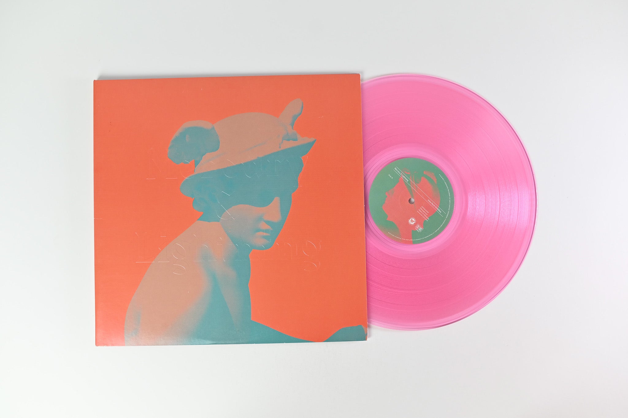 John Mark McMillan - Mercury & Lightning on Lionhawk Records Pink Translucent