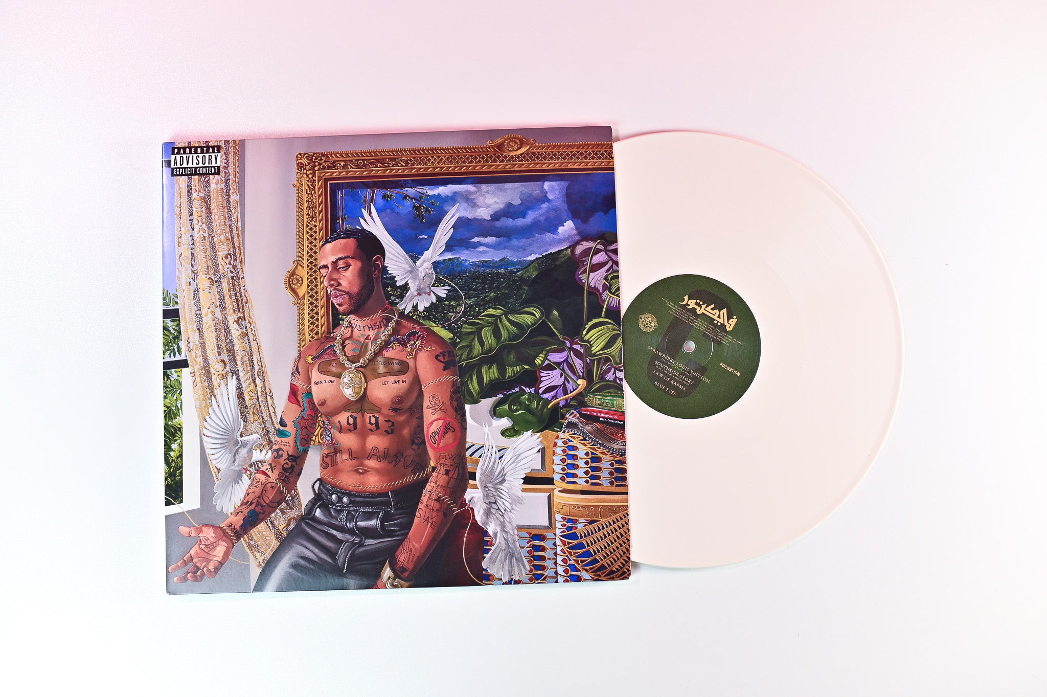 Vic Mensa - Victor on Roc Nation - Bone Colored Vinyl