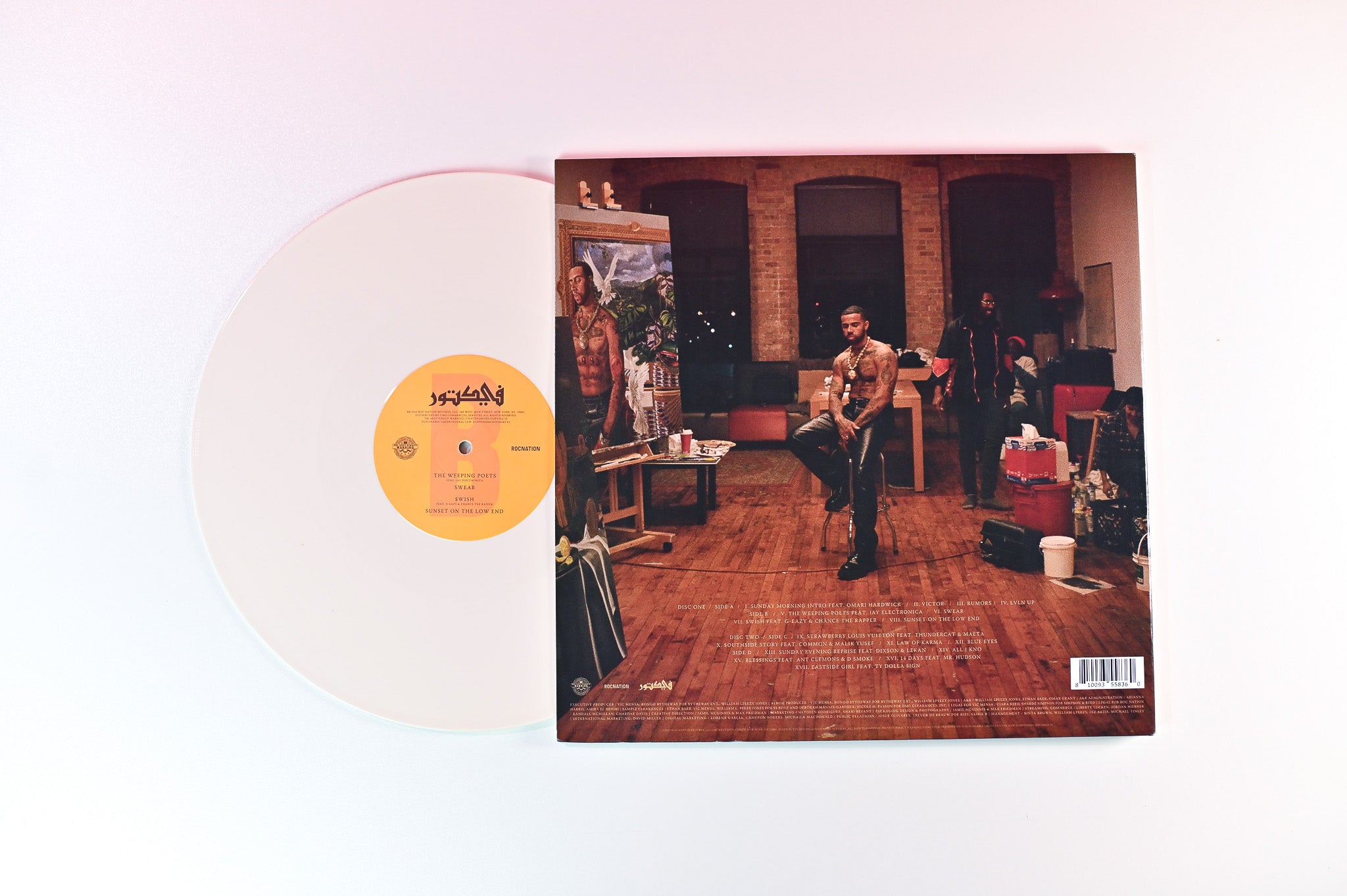 Vic Mensa - Victor on Roc Nation - Bone Colored Vinyl