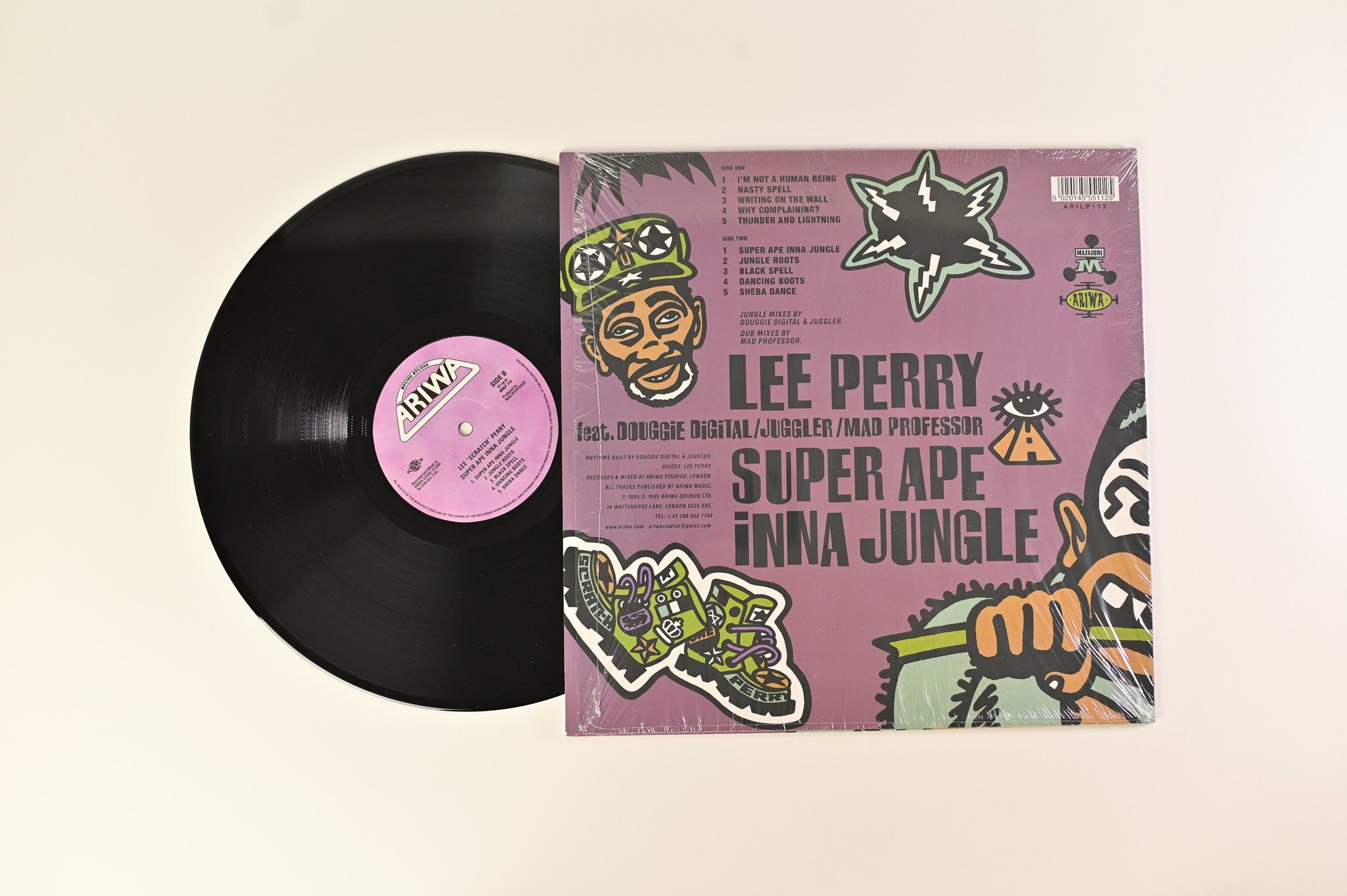 Lee Perry - Super Ape Inna Jungle on Ariwa