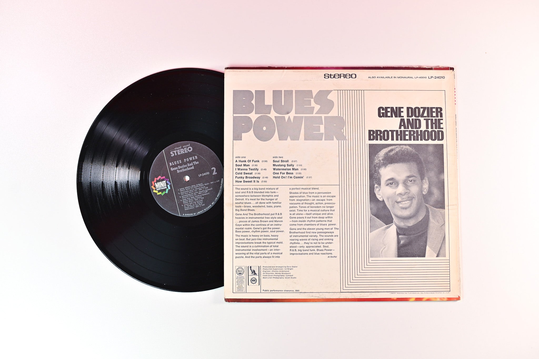 Gene Dozier And The Brotherhood - Blues Power on Minit