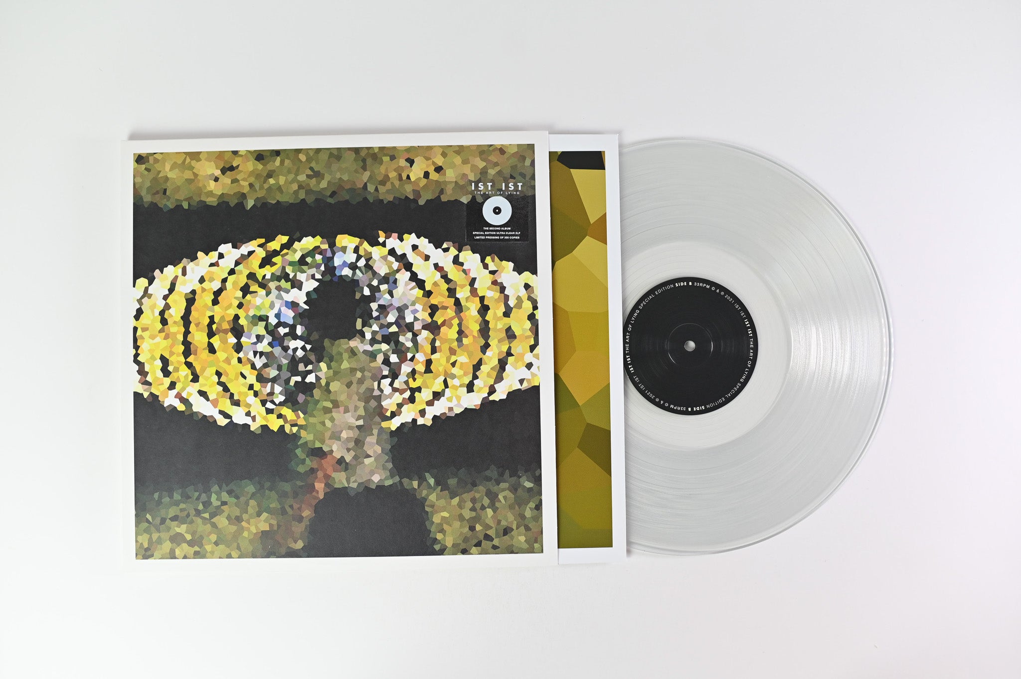 IST IST - The Art of Lying on Kind Violence Records Ultra Clear Vinyl