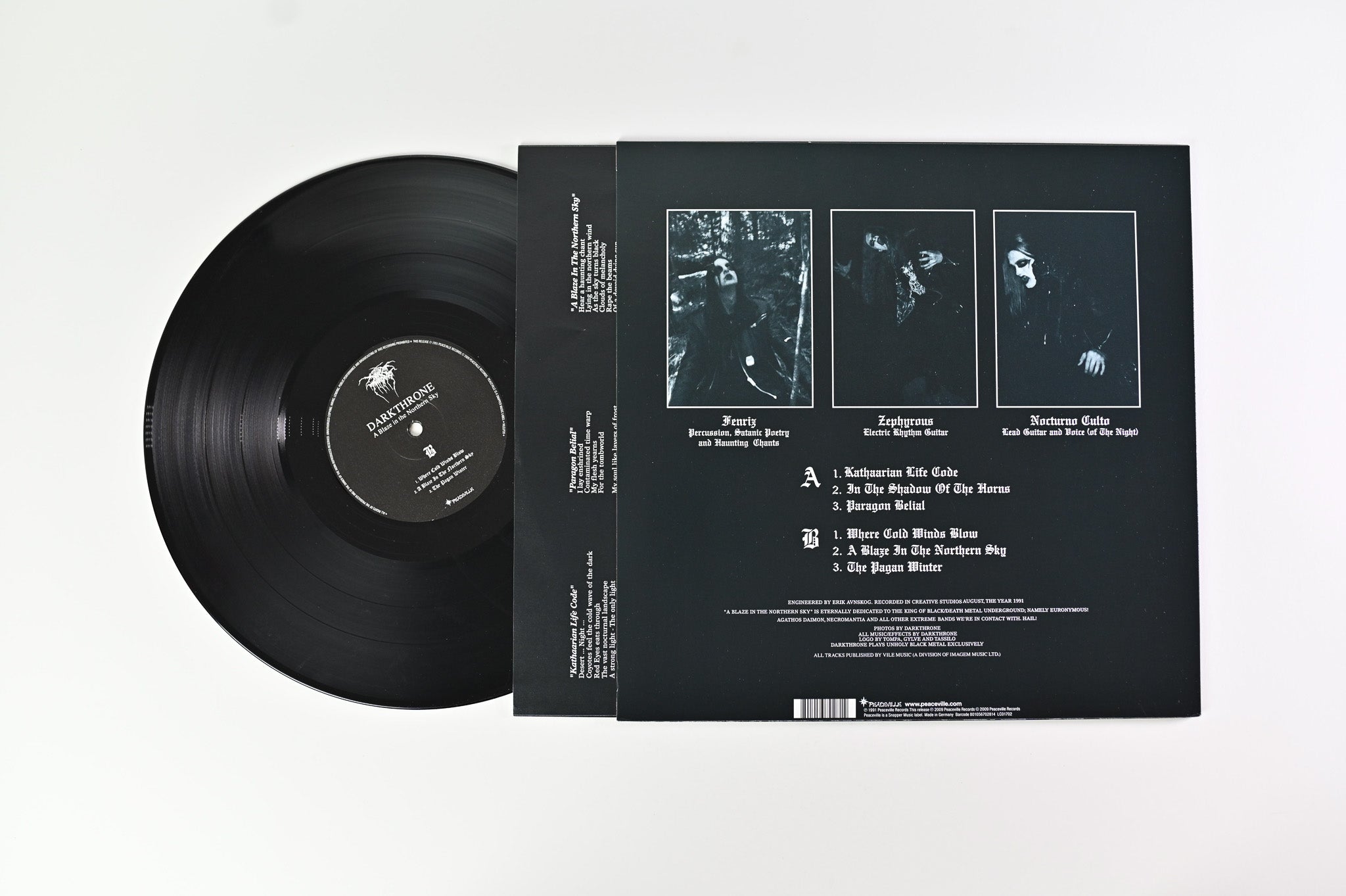 Darkthrone - A Blaze In The Northern Sky on Peaceville