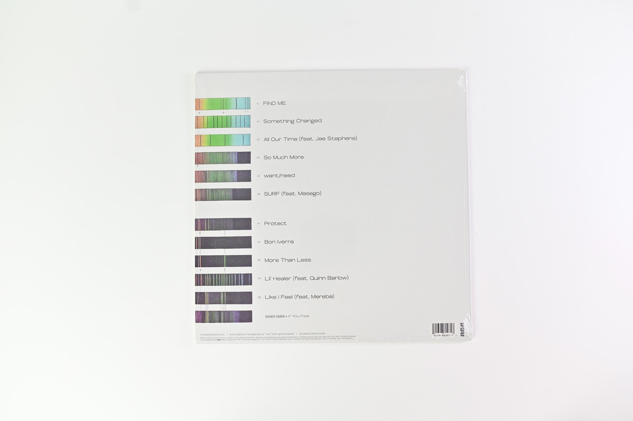 Xavier Omär - If You Feel on RCA - Sealed Yellow Vinyl