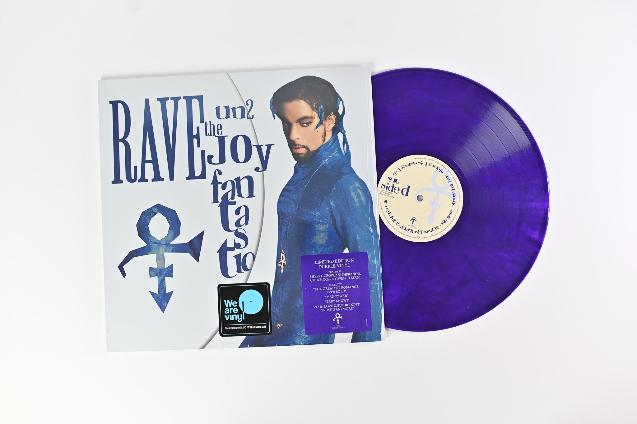 The Artist (Formerly Known As Prince) - Rave Un2 The Joy Fantastic on NPG Records / Legacy - Purple Vinyl
