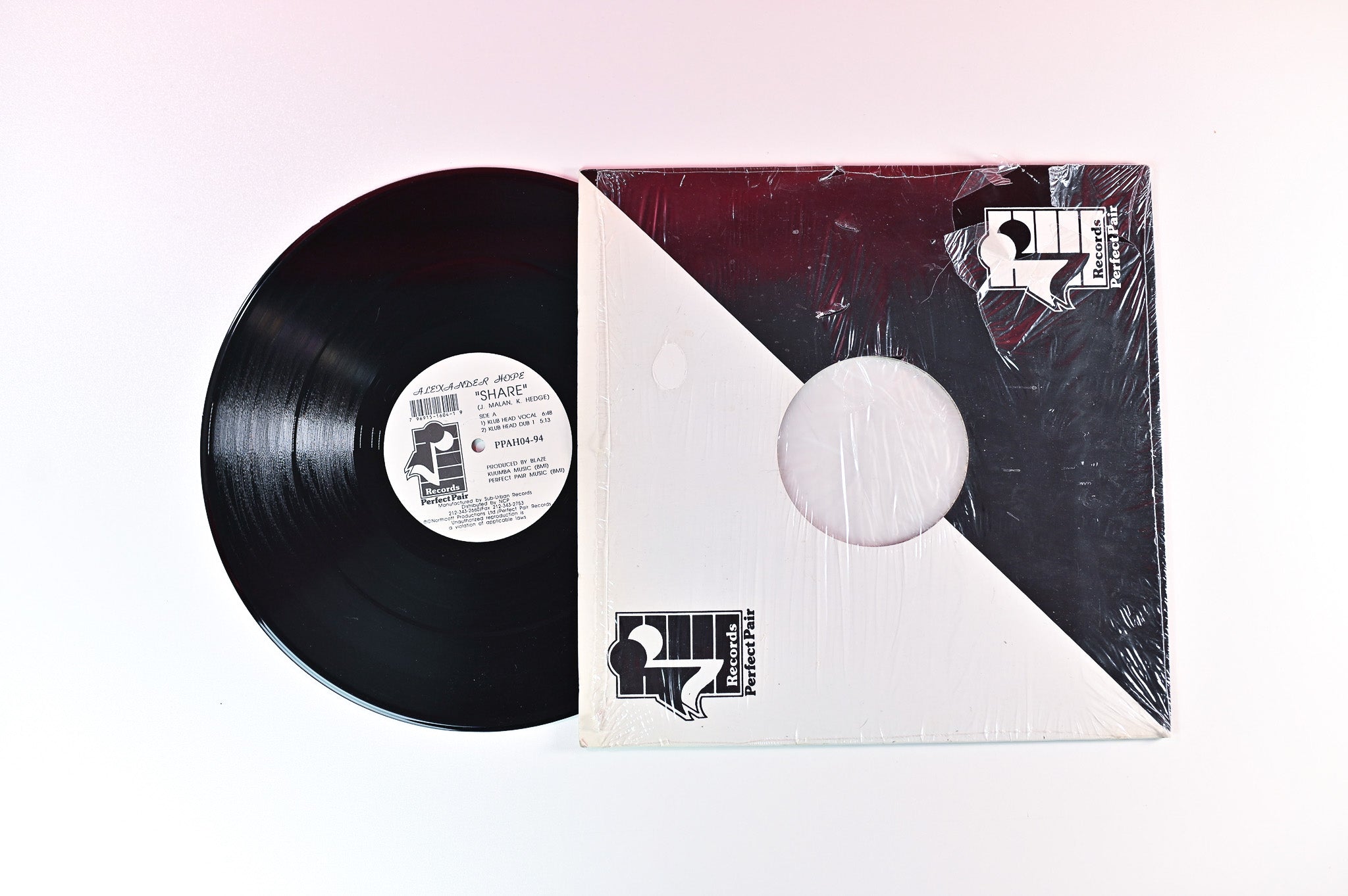 Alexander Hope - Share on Perfect Pair Records 12" Single