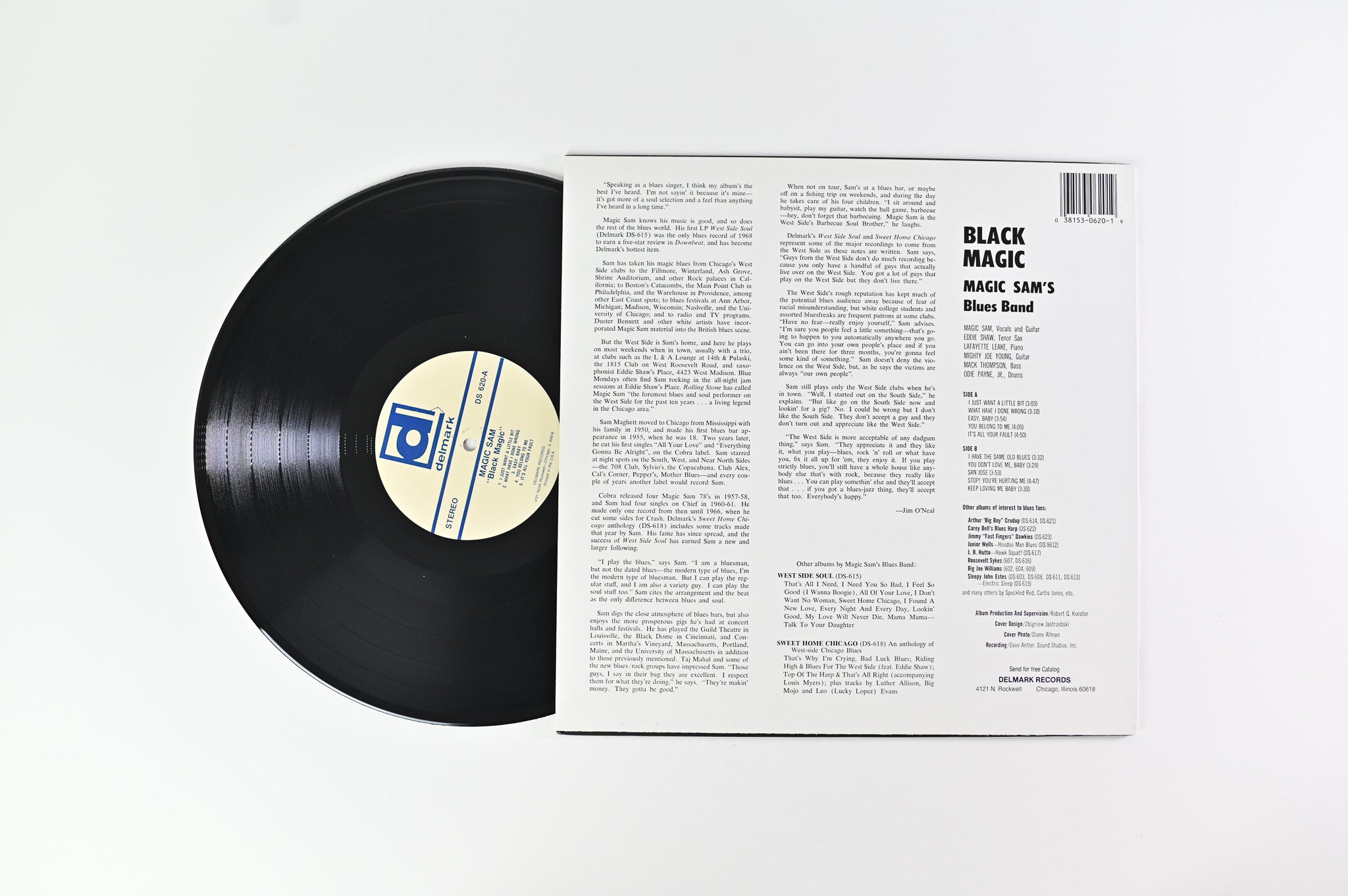 Magic Sam Blues Band - Black Magic on Delmark Records