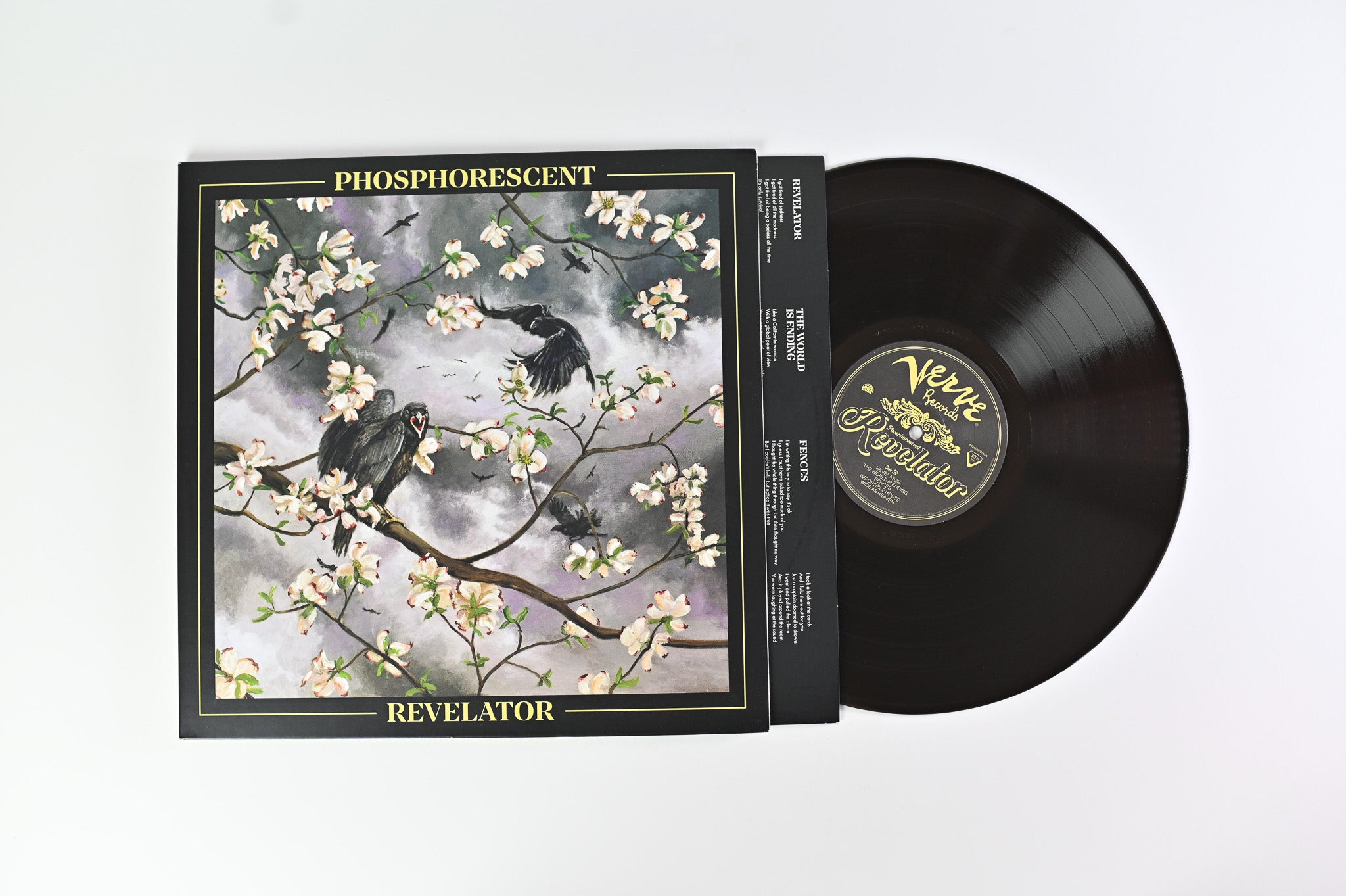 Phosphorescent - Revelator on Verve Records - Black Ice Vinyl