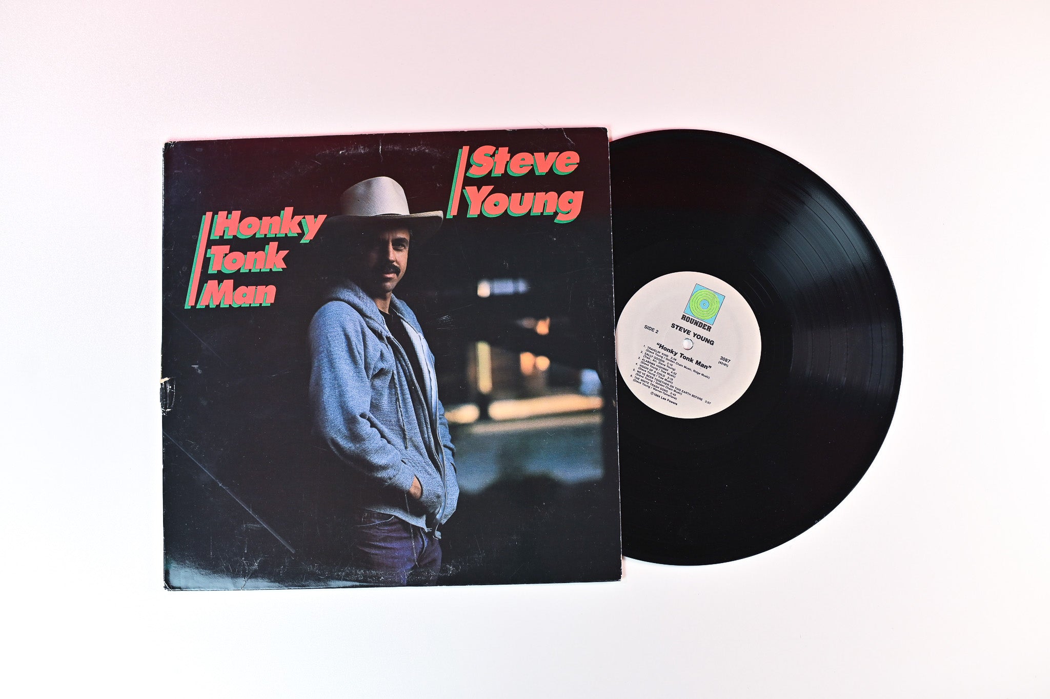 Steve Young - Honky Tonk Man on Rounder Records
