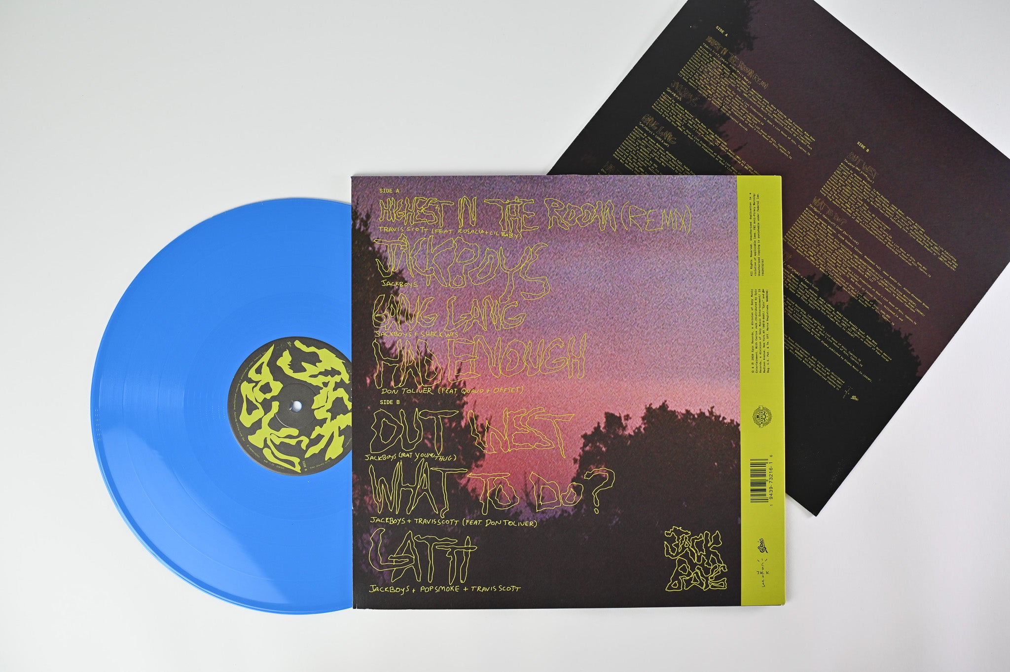Jackboys - Jackboys on Epic - Blue Vinyl