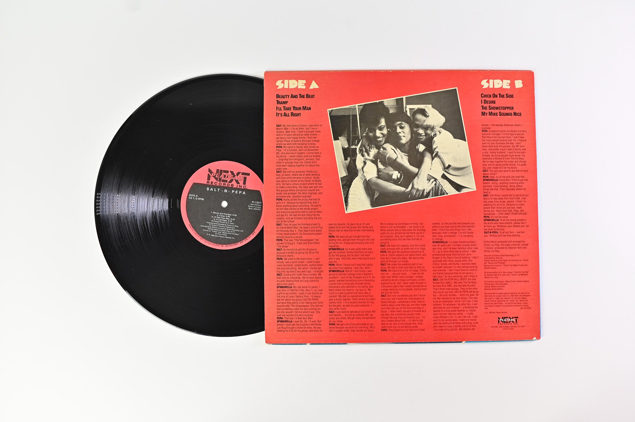 Salt 'N' Pepa - Hot Cool Vicious on Next Plateau Records Inc.