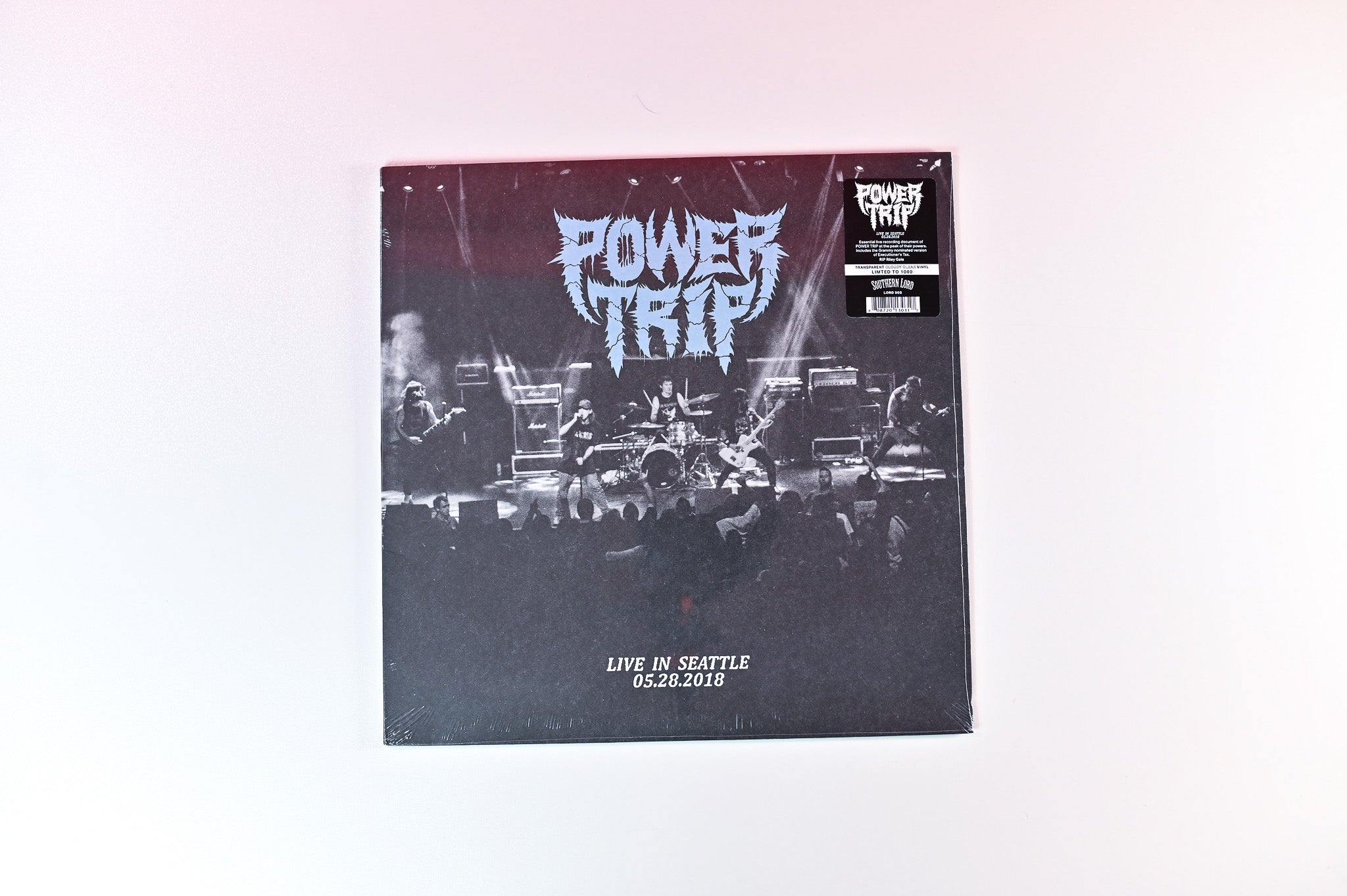 Power Trip - Live In Seattle 05.28.2018 on Southern Lord - Clear Vinyl Sealed