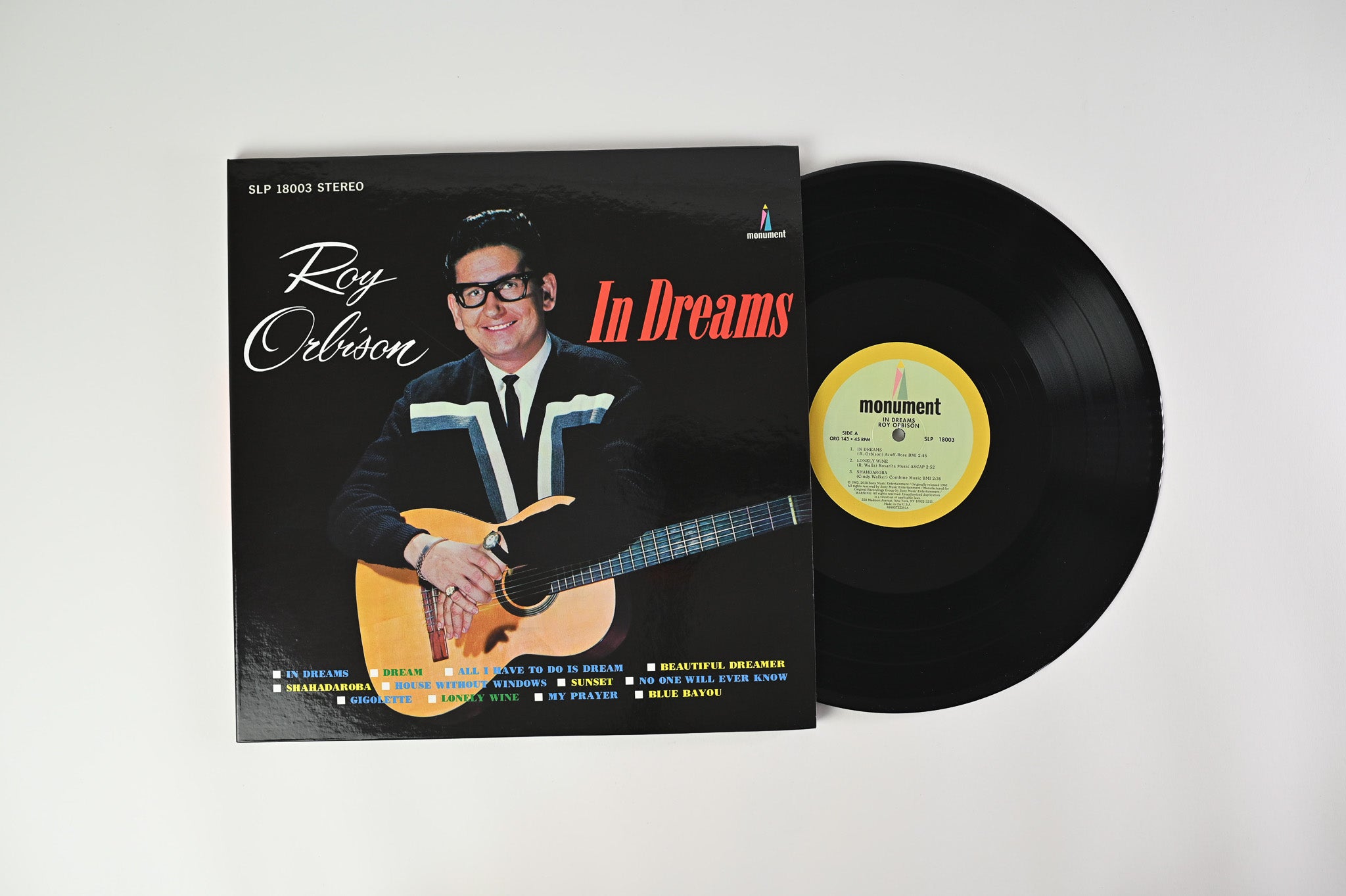 Badal Roy – Passing Dreams USオリジナル盤 Roy Orbison - In Dreams on Original Recordings Group ORG - 45 RPM