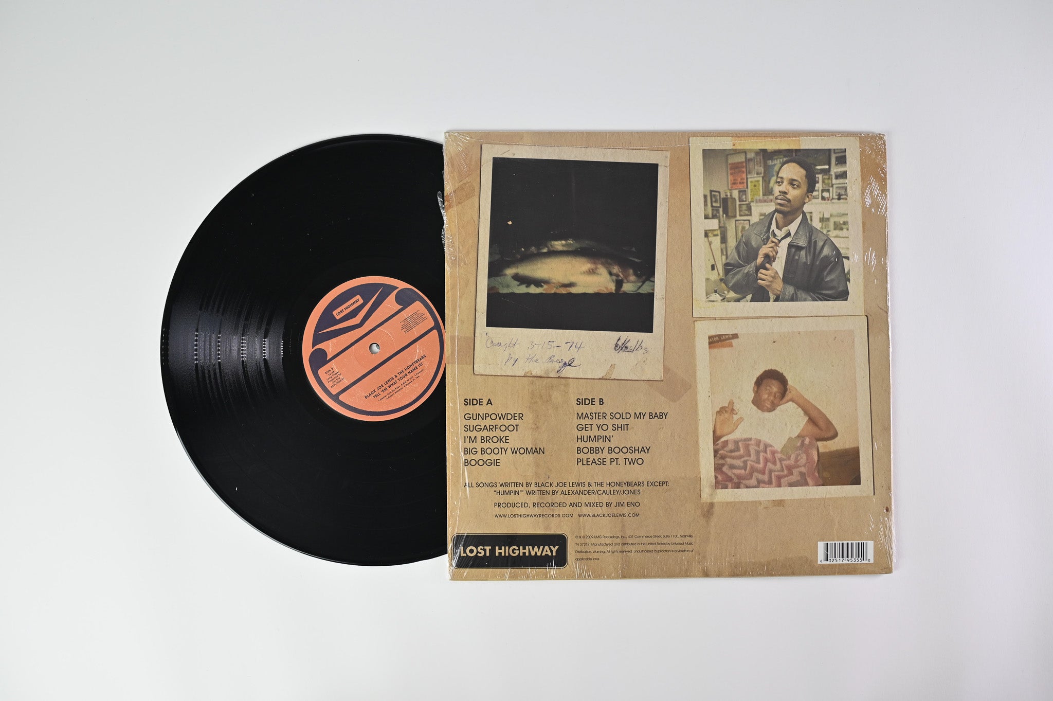 Black Joe Lewis & The Honeybears - Tell 'Em What Your Name Is! on Lost Highway