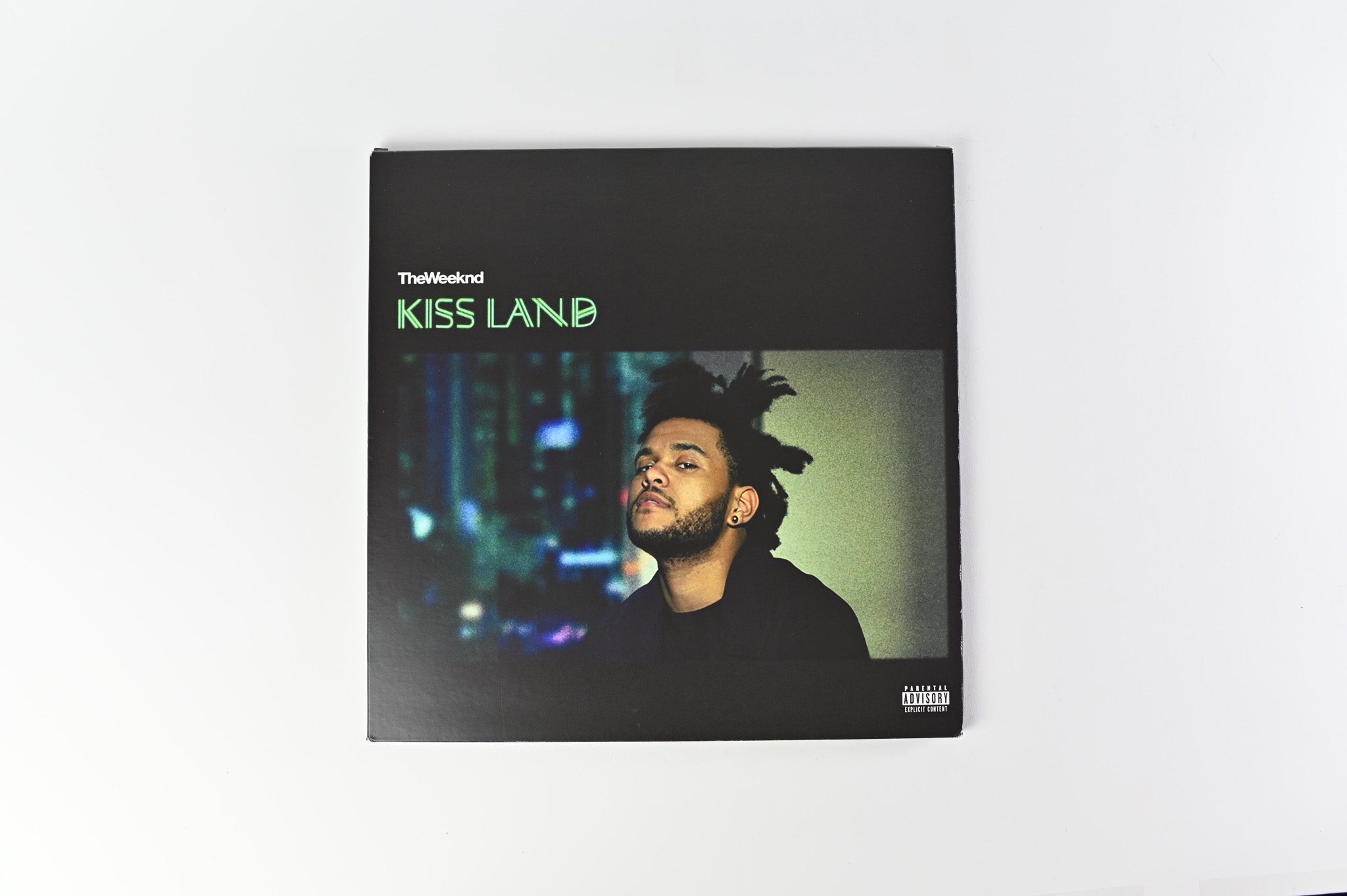 The Weeknd - Kiss Land on Republic Ltd Seaglass Colored Vinyl Reissue