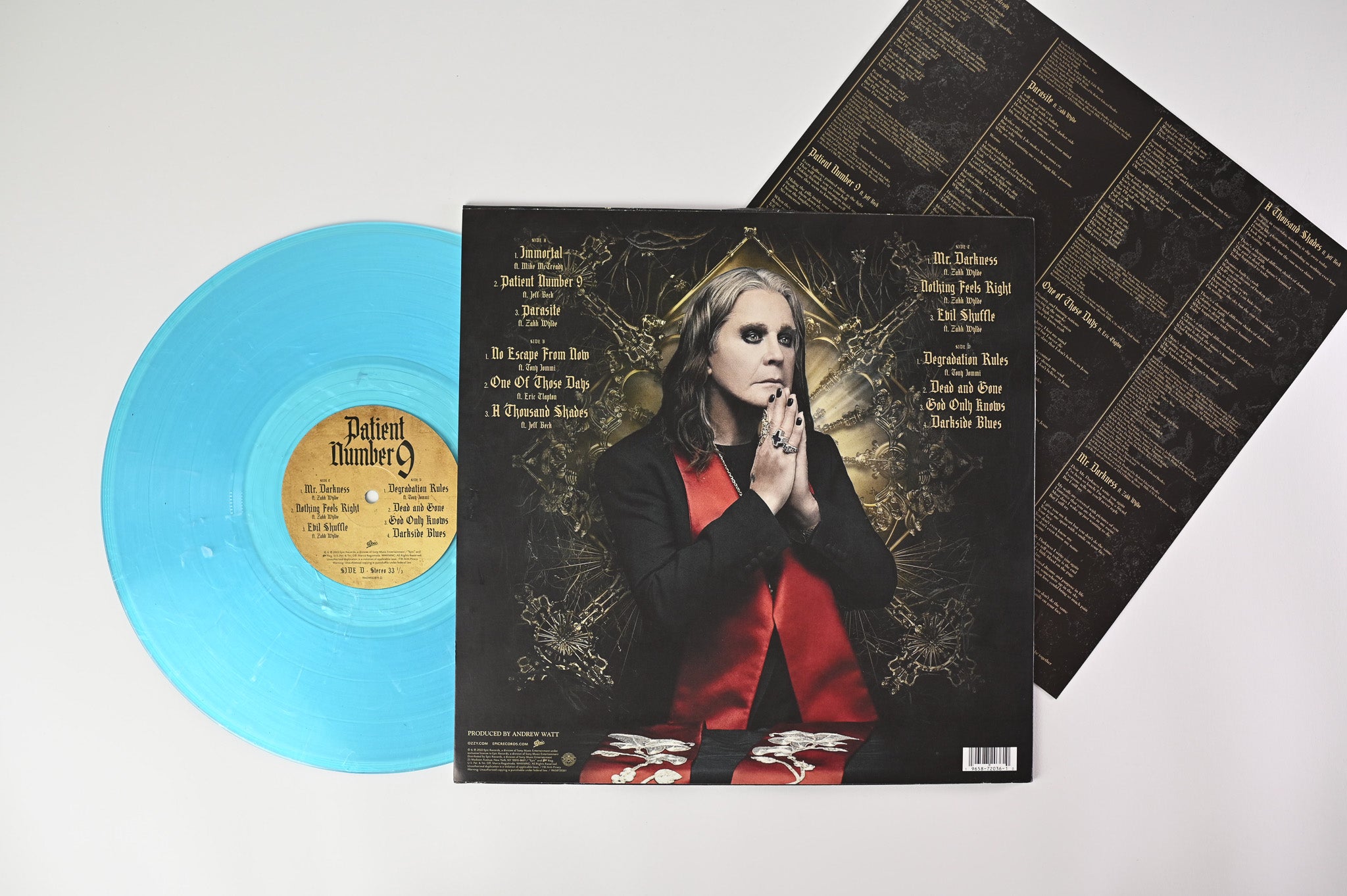 Ozzy Osbourne - Patient Number 9 on Epic - Marbled Vinyl