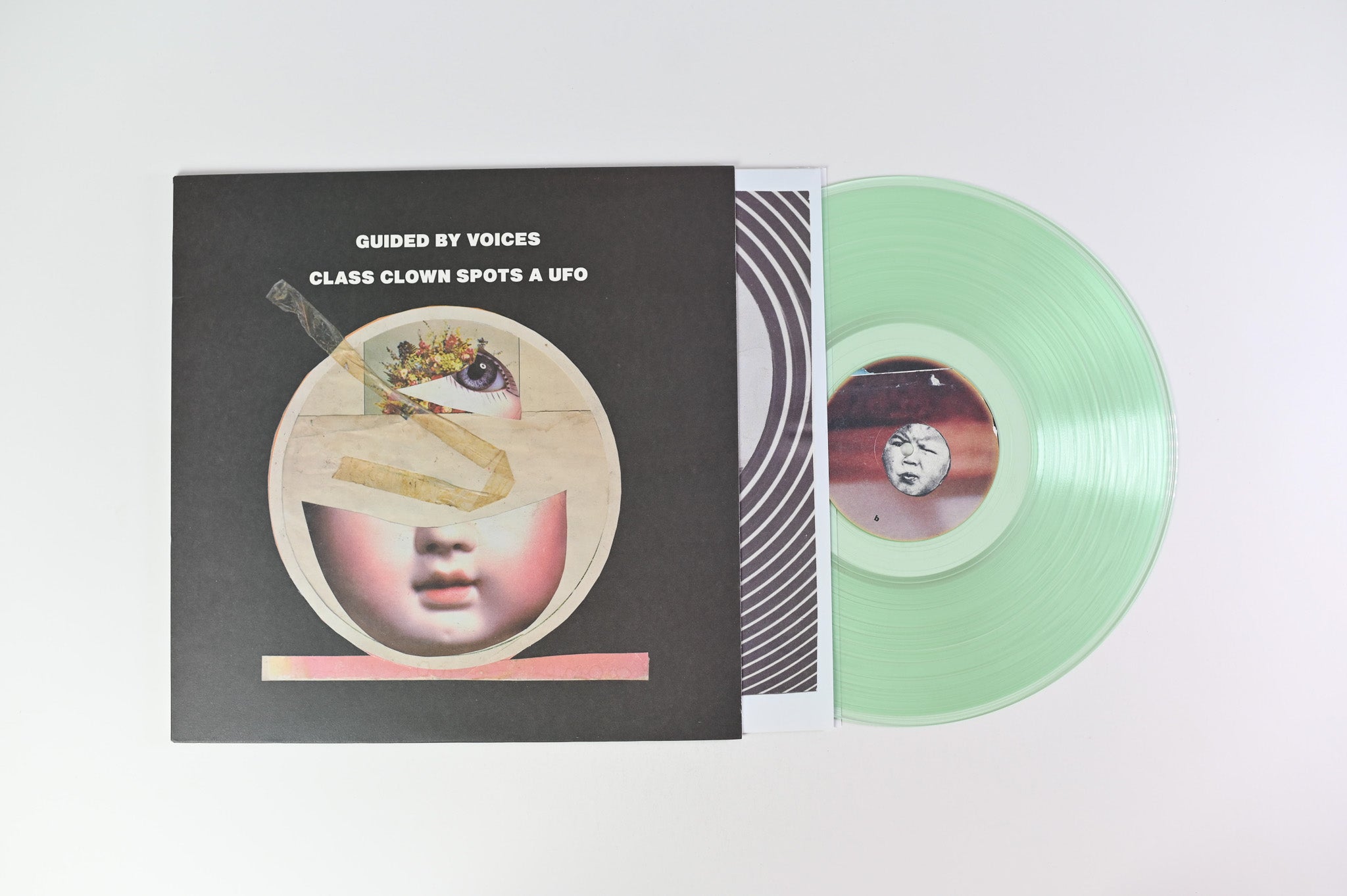 Guided By Voices - Class Clown Spots A UFO on GBV Inc. Green Coke Bottle Translucent Vinyl