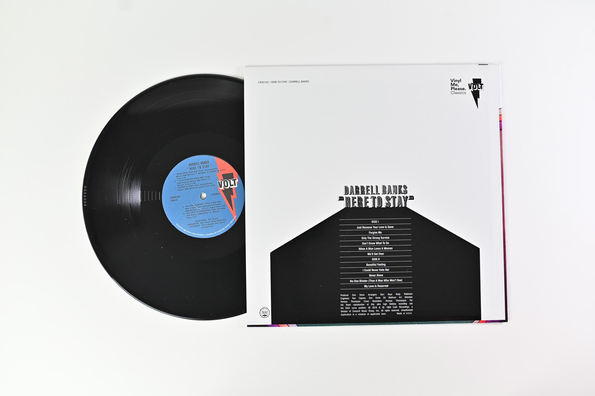 Darrell Banks - Here To Stay on Volt / Vinyl Me, Please.